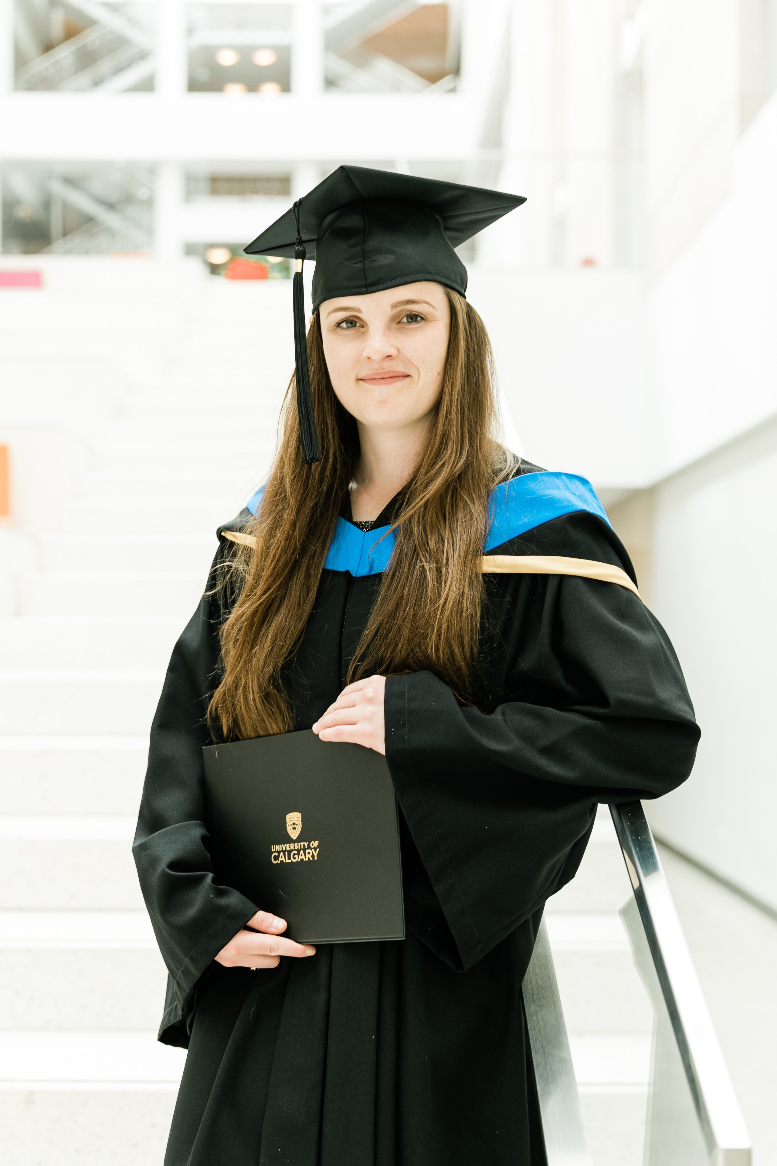 Graduation — Kelsey — University of Calgary. Fotografía accesible en Calgary