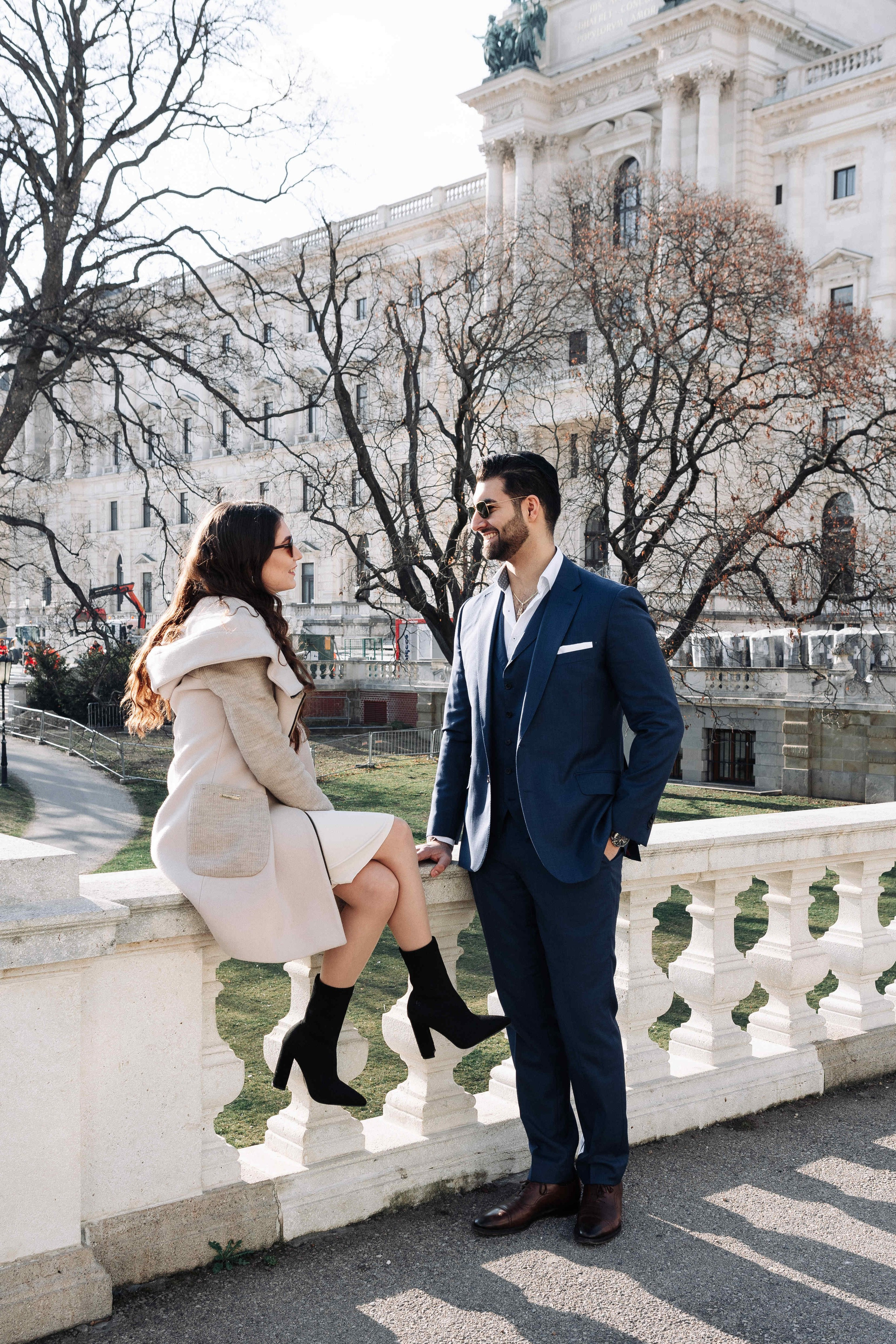 A LOVE STORY IN VIENNA. PHOTOGRAPHER IN ISRAEL