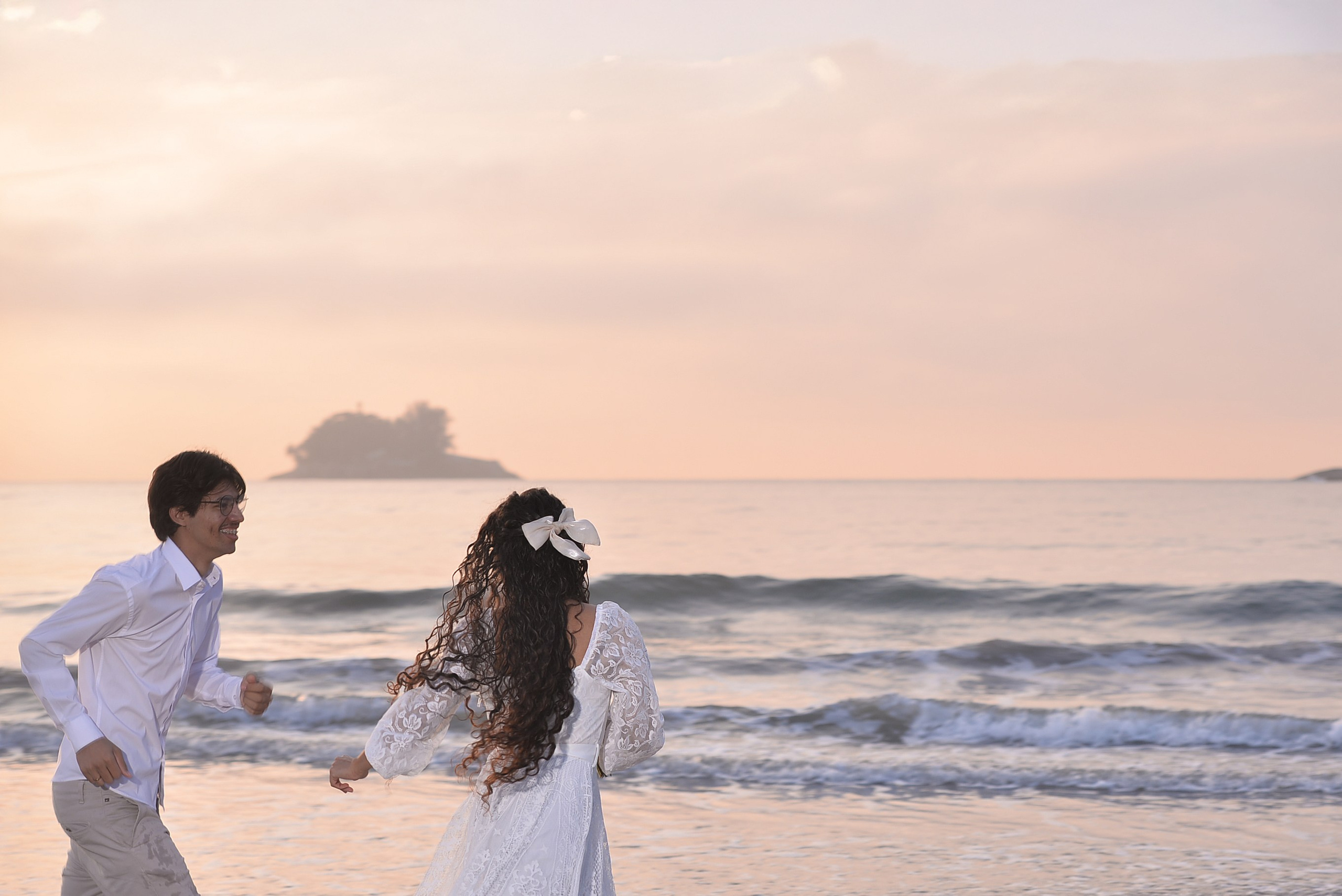 Amanda & Paulo, Praia do Pernambuco. Produtora Bride