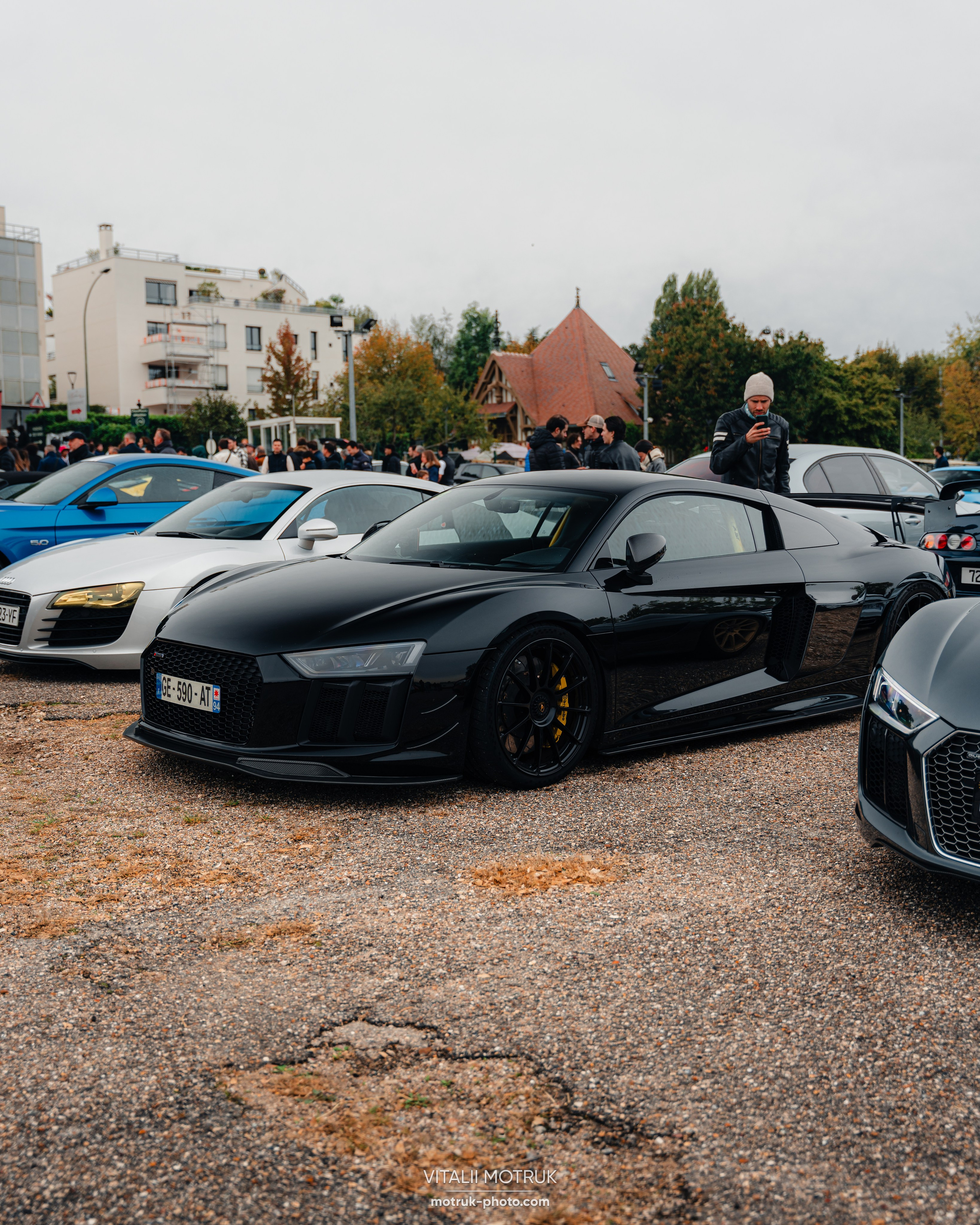 Cars and Coffee 29 septembre 2024. Photographe de voitures à Paris — Vitalii Motruk