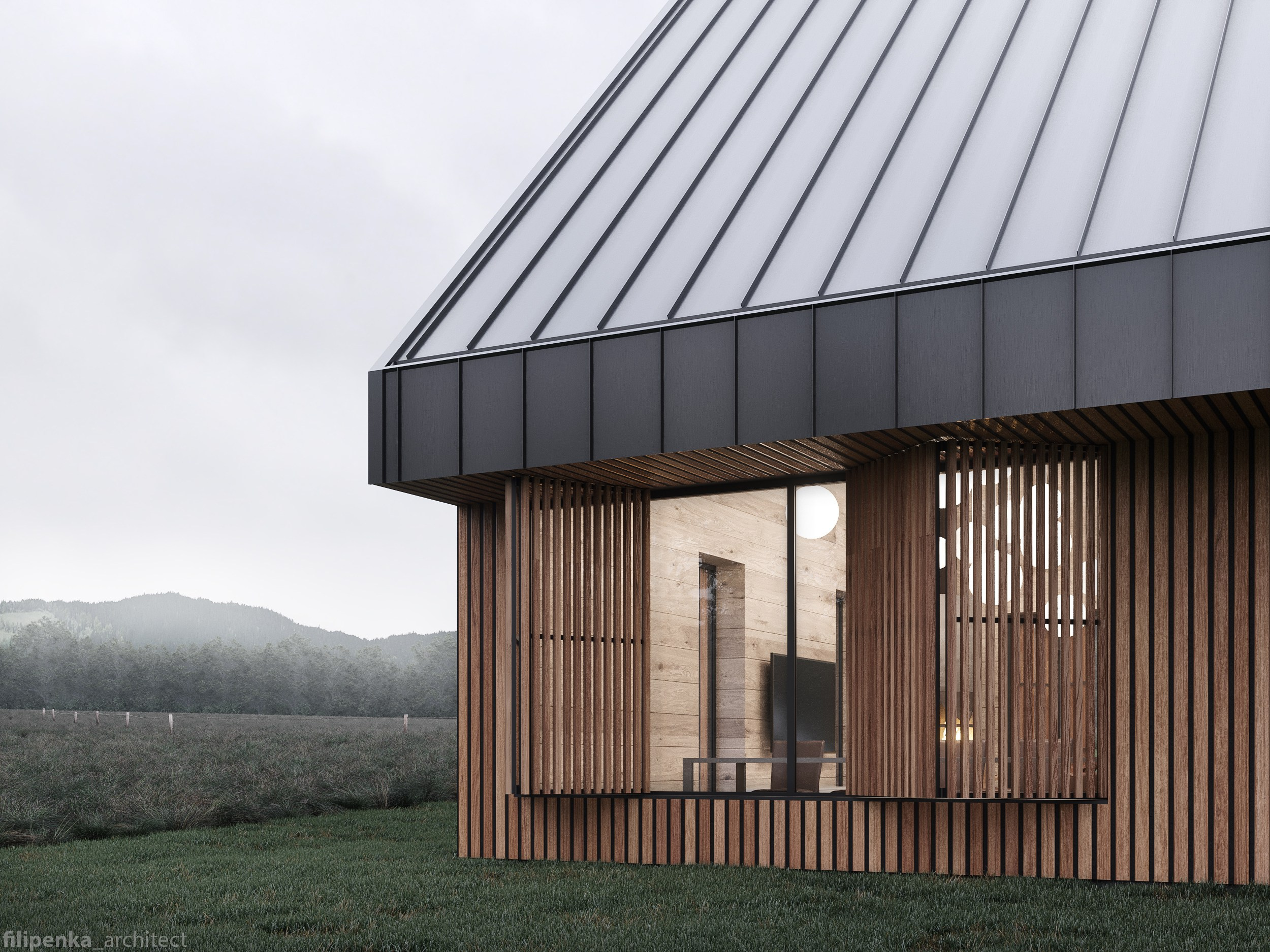 Horská chata — Orlické Záhoří. Filipenka architects