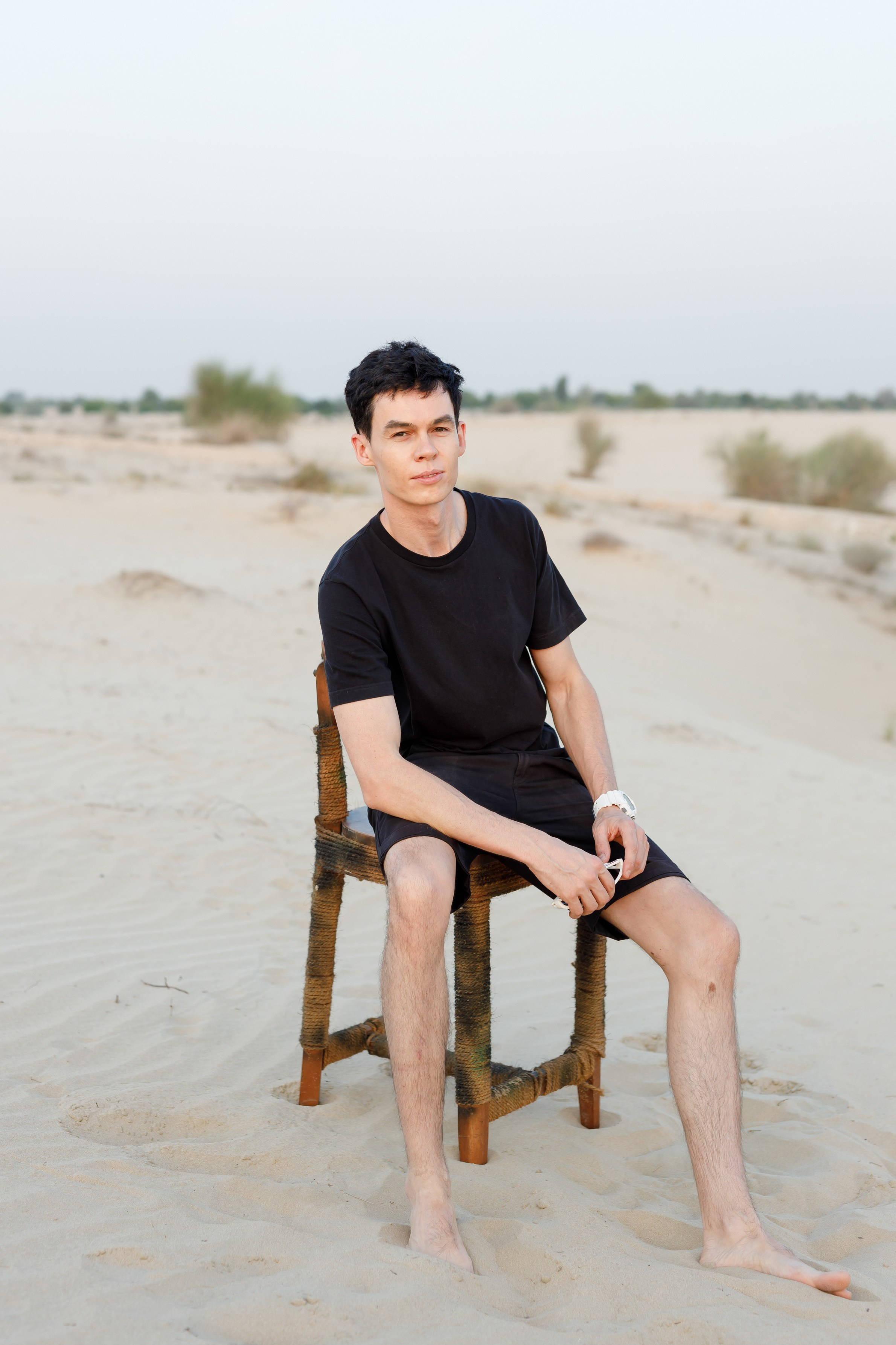 Oleg Torbosov — Meeting with subscribers in the desert. Photographer Anna Curly | Weddings and Events in Dubai