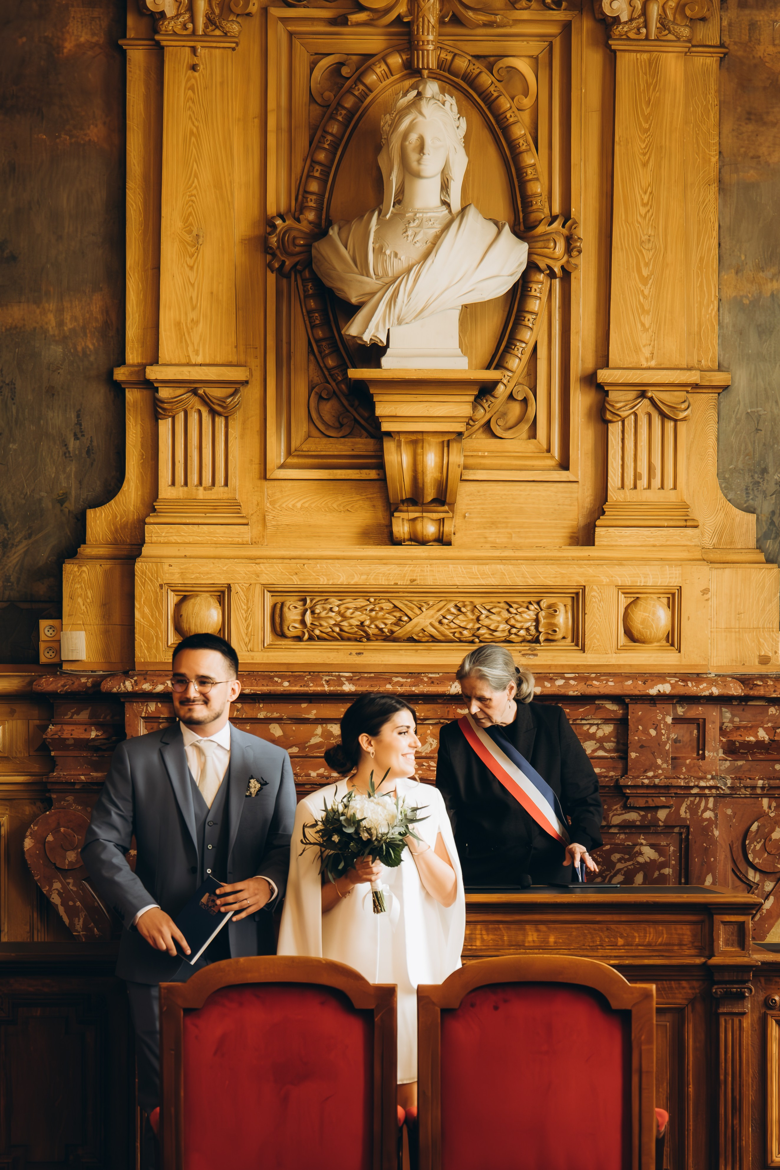 Liliana & Loic Wedding Day. Photographer in Paris Marina Chaput
