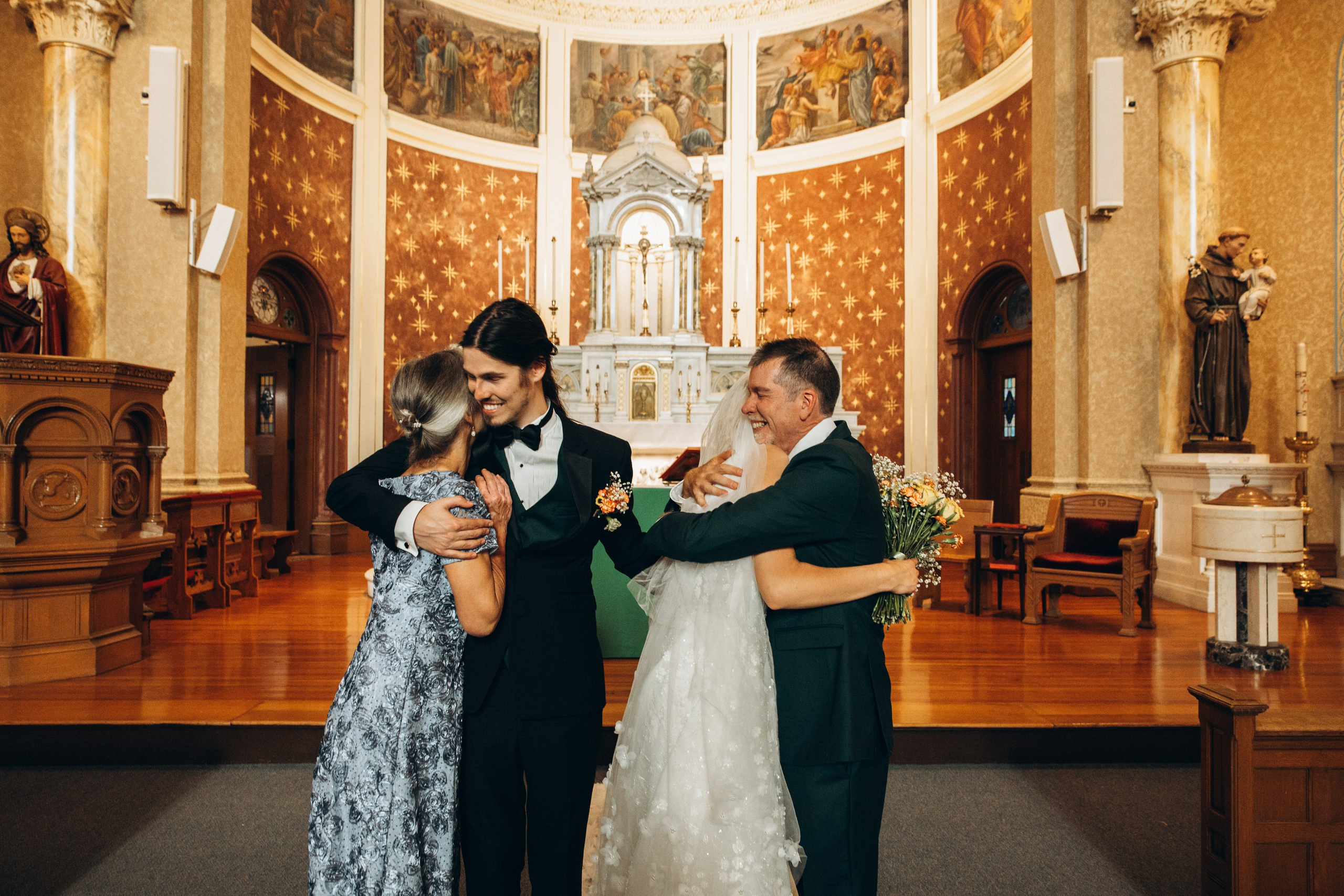Lisa & Jim | Wedding Ceremony at St. Mary Star of the Sea