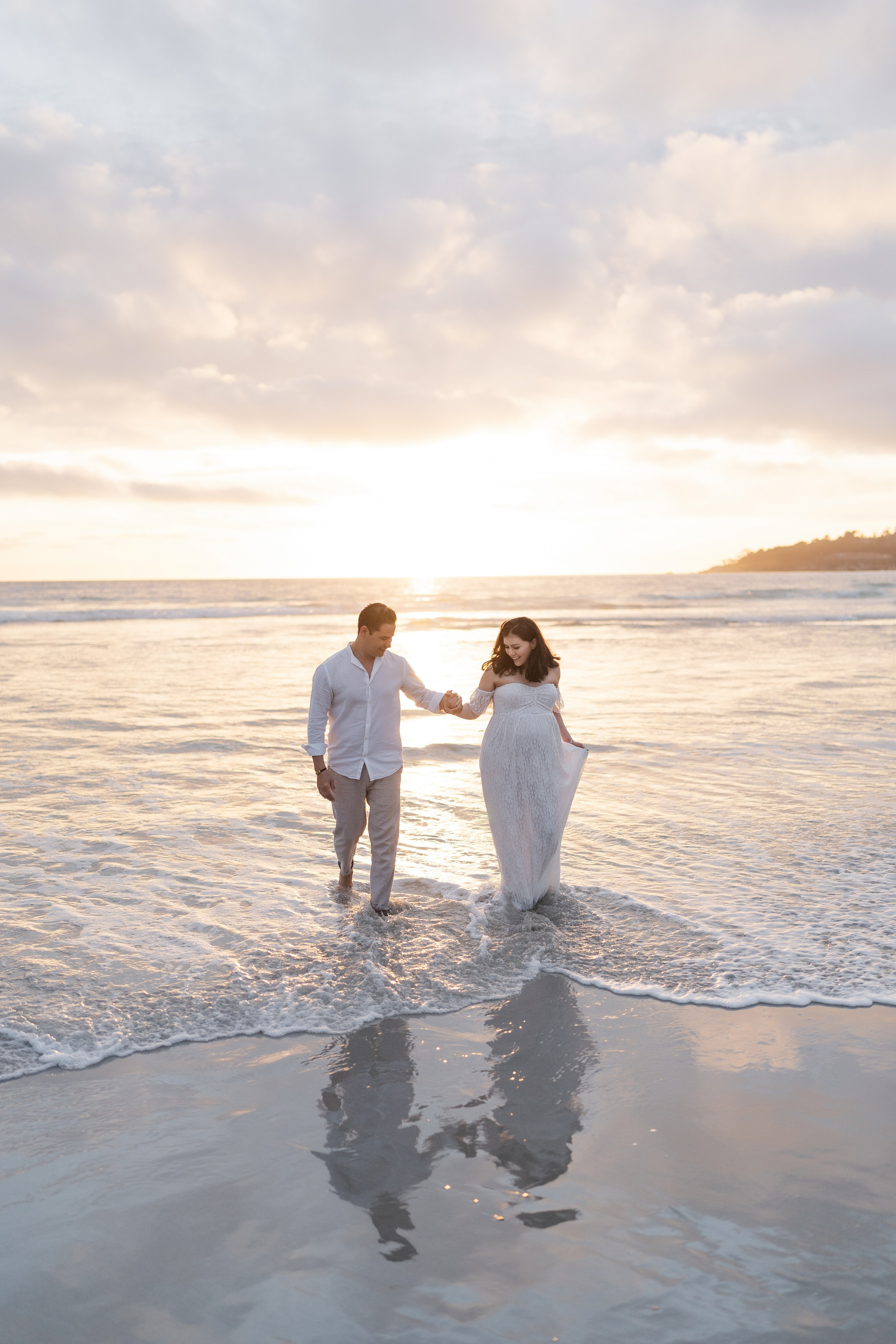 Luz Maternity Session at Carmel. Soulo Photography | San Francisco Bay Area Based Photographer