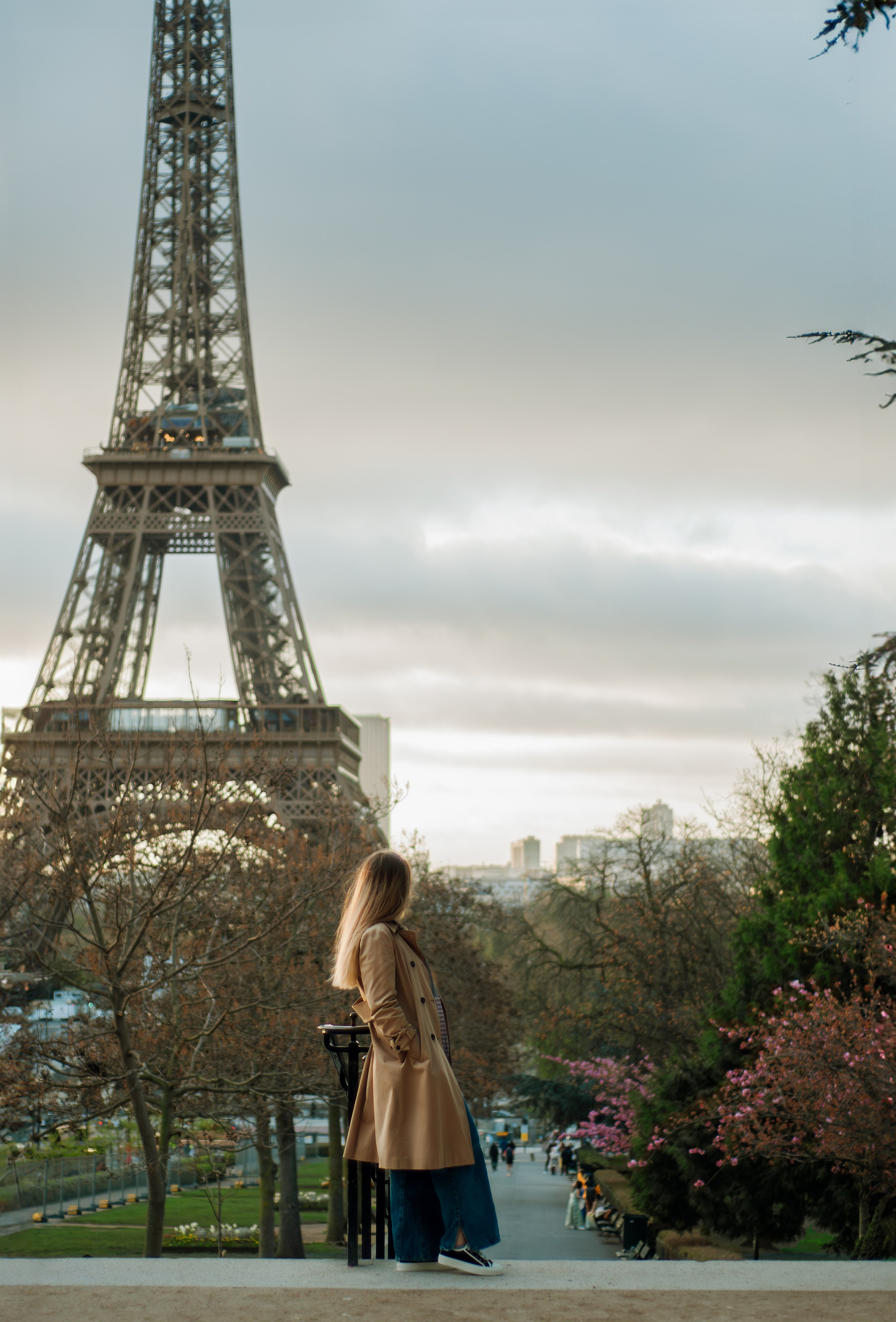 Цветущие сады Эйфелевой башни. Фотограф в Париже Полина Осипова
