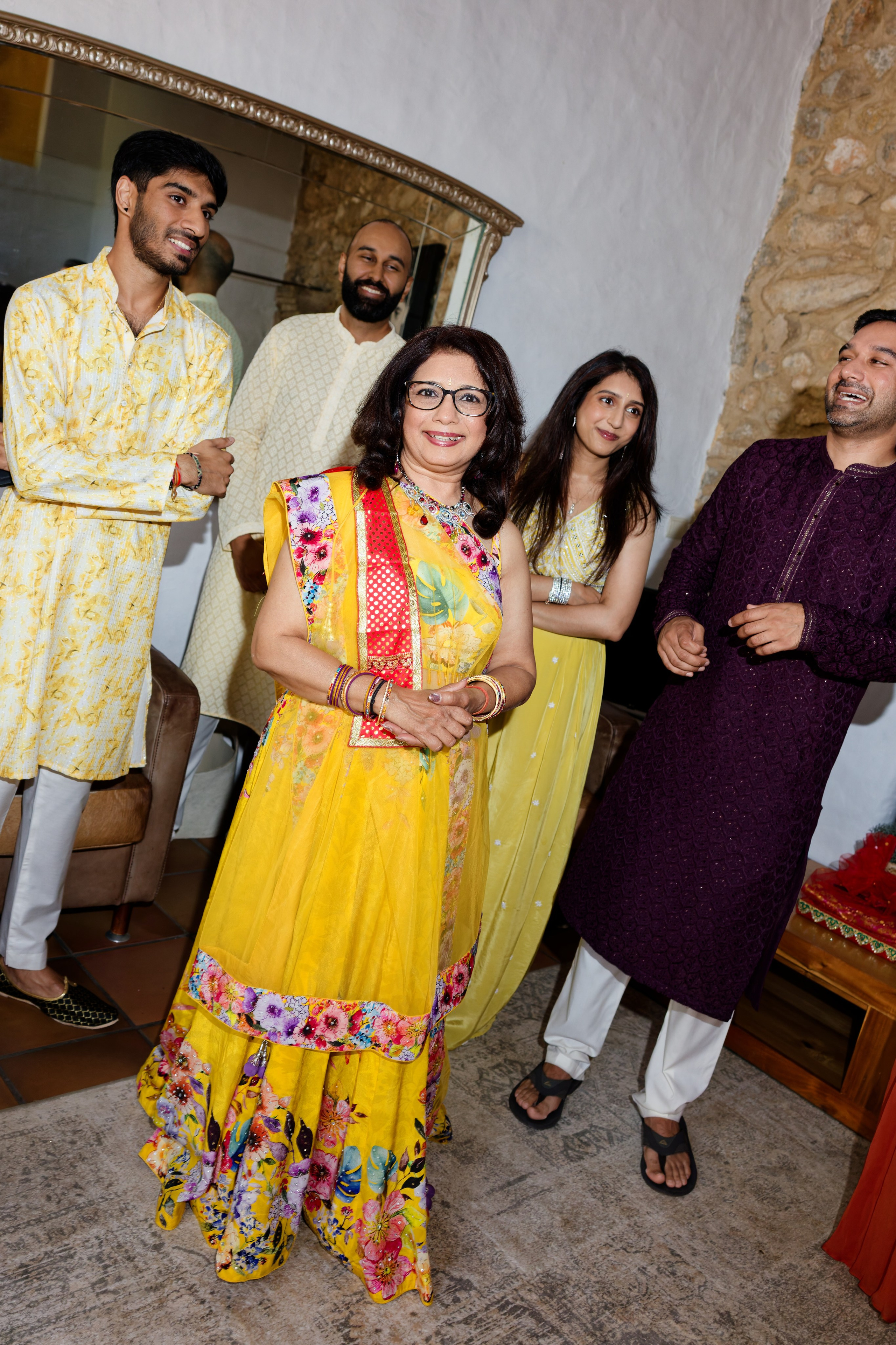 Haldi Ceremony & Mehndi Night & pre-wedding dinner, Barcelona