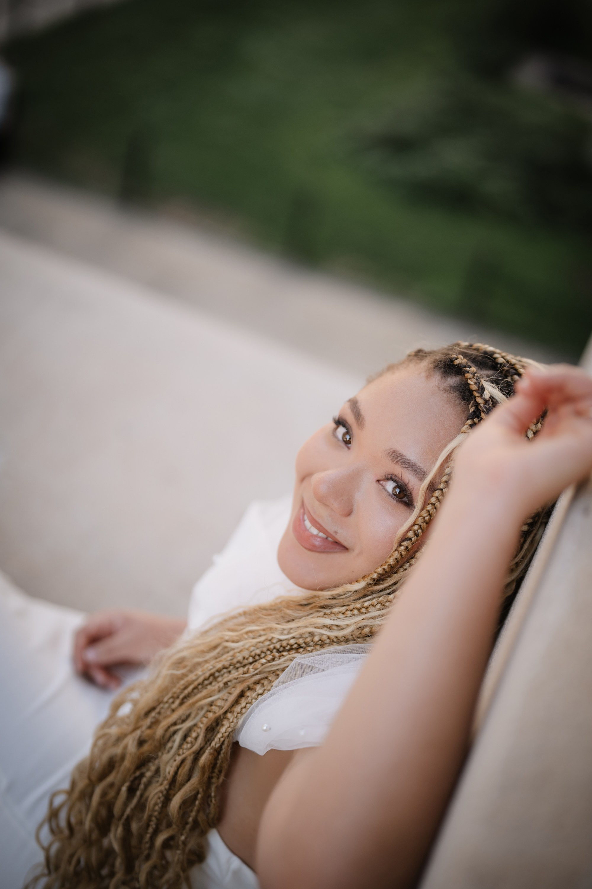Raquel as a bride. Portrait and wedding photographer in New York
