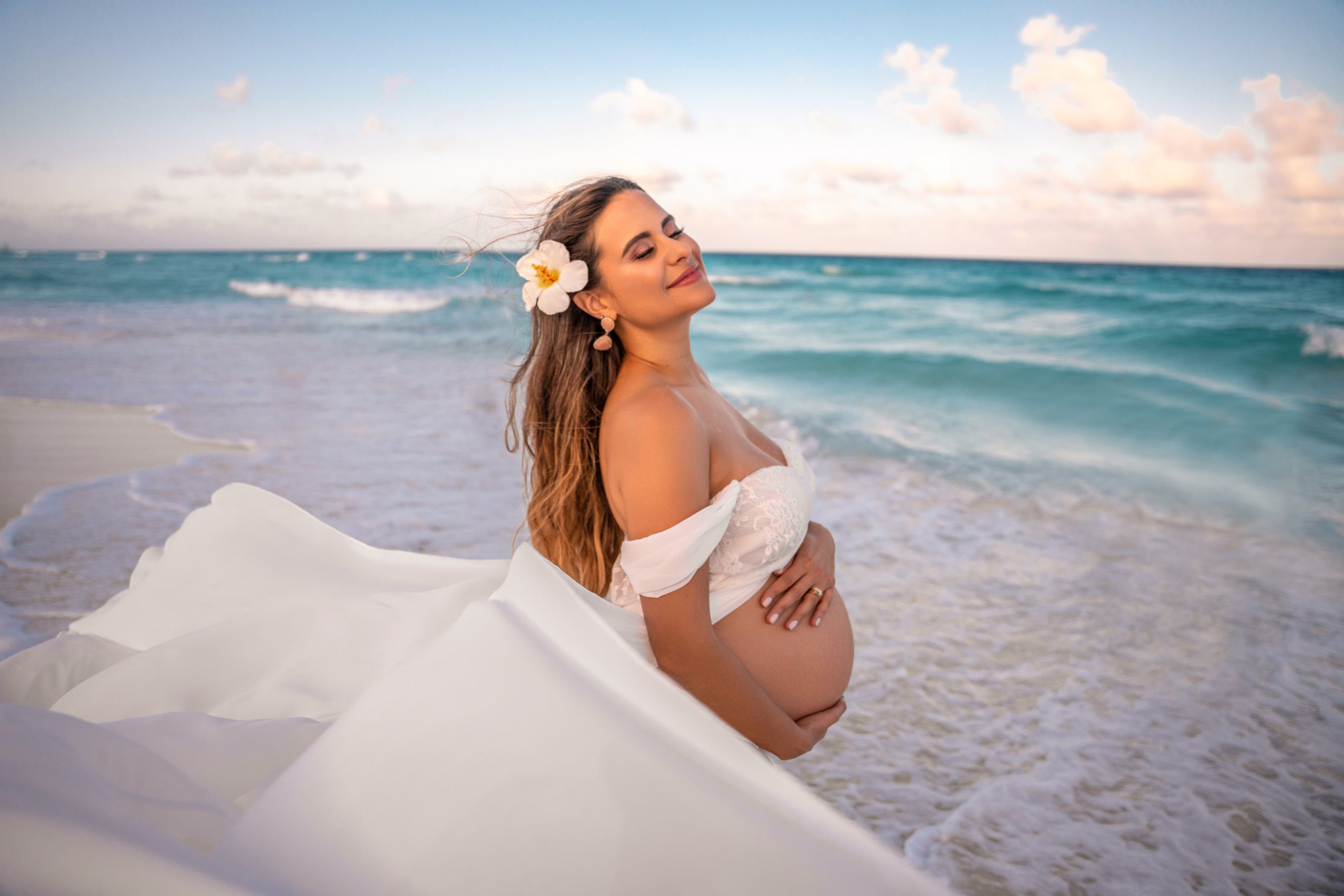 Maternity. Victoria Liskova. Photographer in Mexico