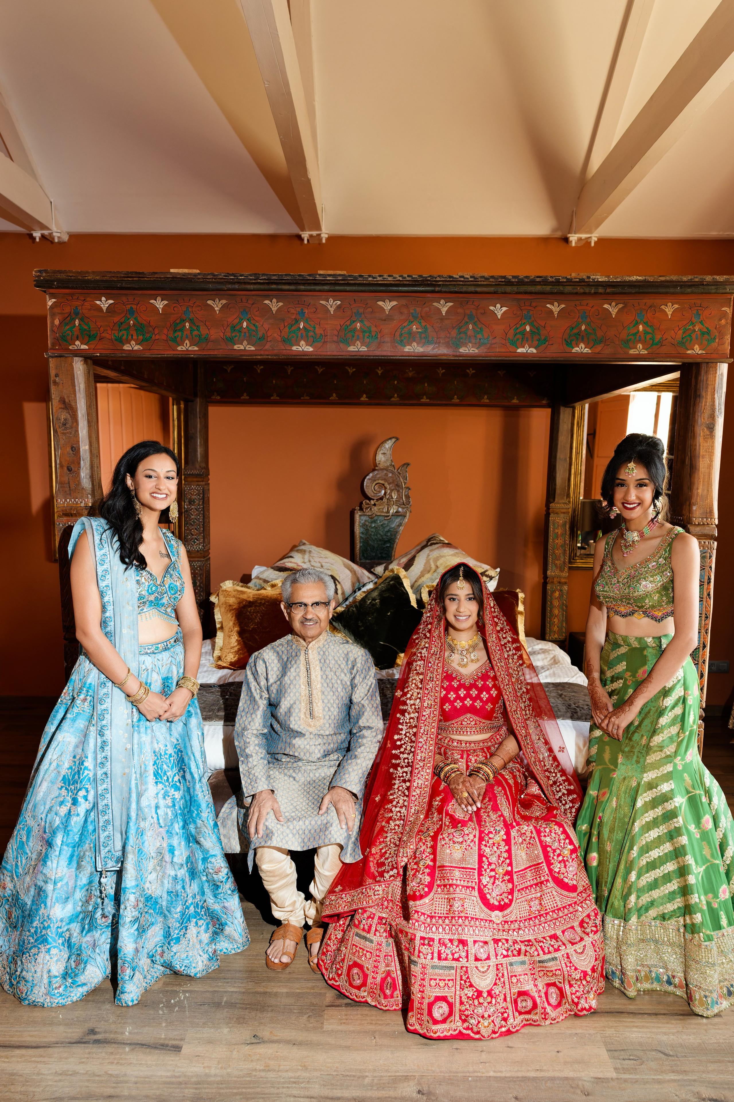 Indian wedding at Gran Villa Rosa, Barcelona