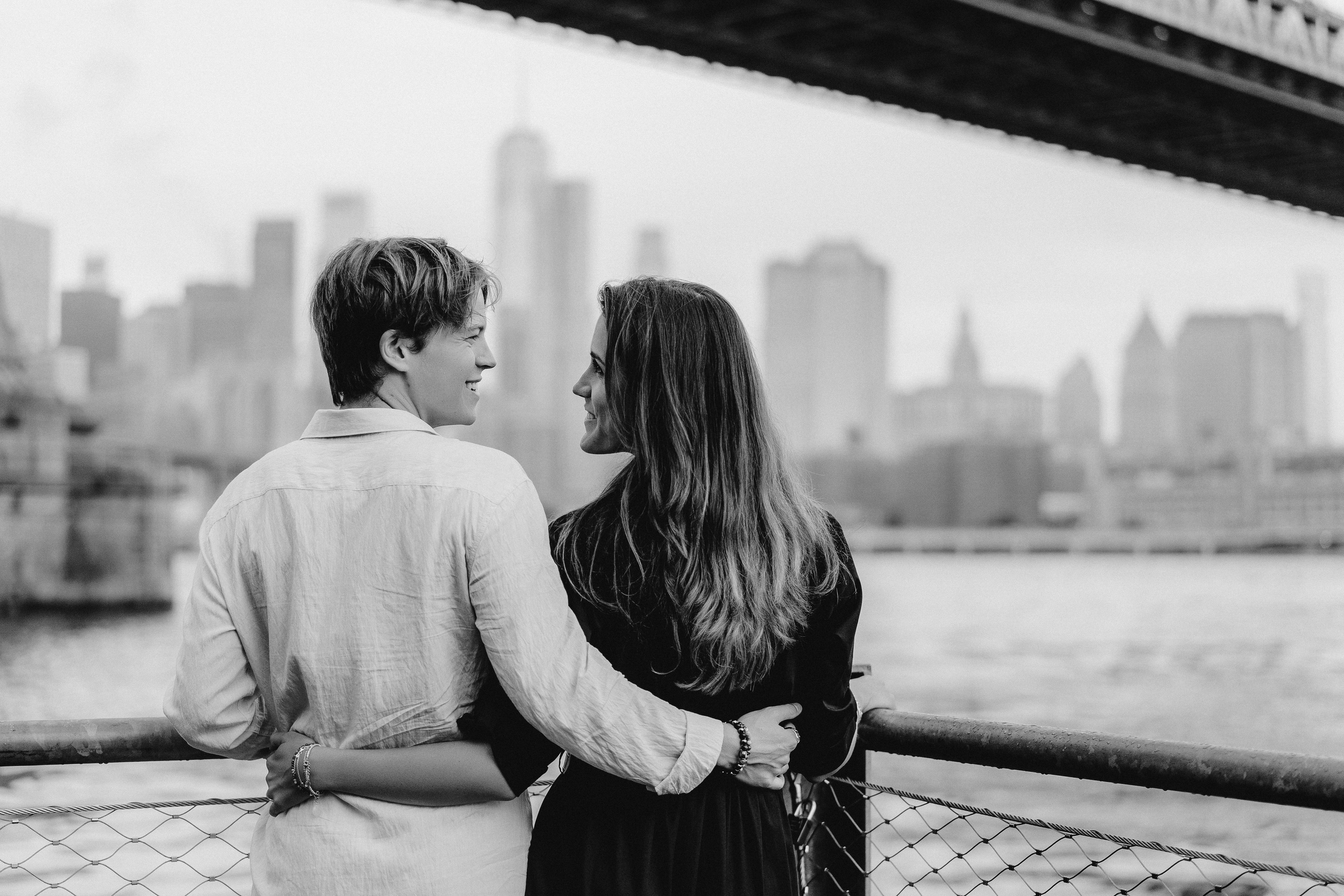Photoshoot for a couple in New York City. M Atelier | Art Portraits