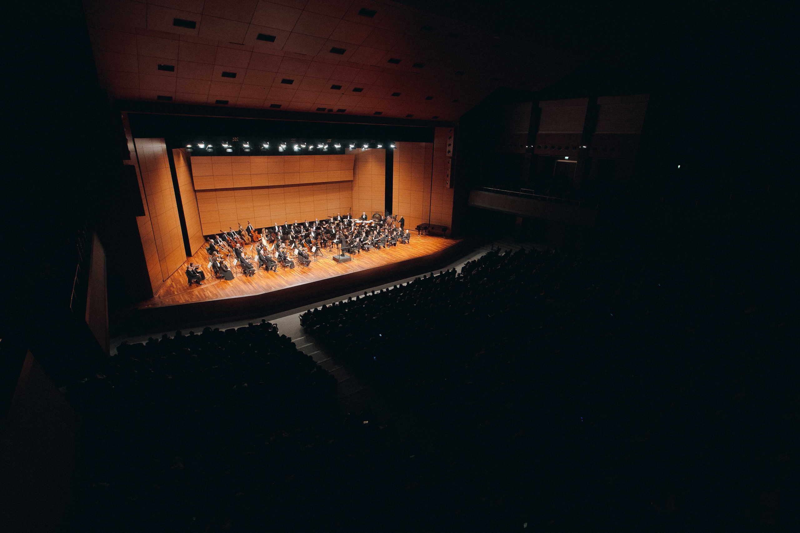 The Tchaikovsky Academic Grand Symphony Orchestra in Istanbul. Wedding&Event photographer Ismail Rzayev in Baku