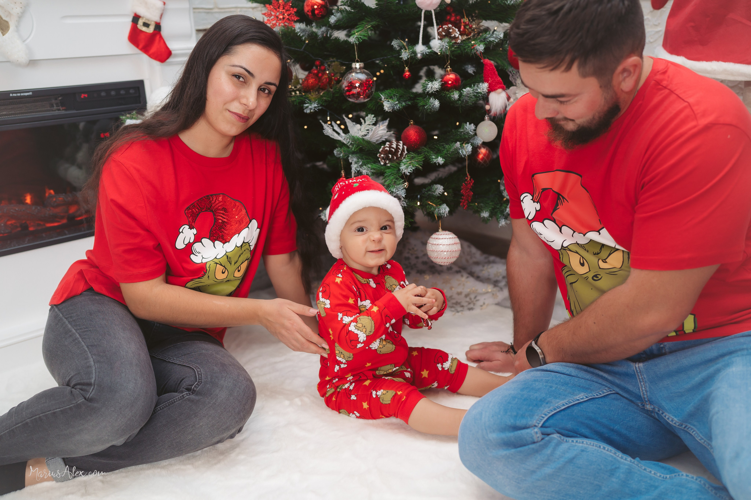 Familia Hacman - Un Crăciun de poveste. Marius Alex fotograf de eveniment si portret din Suceava