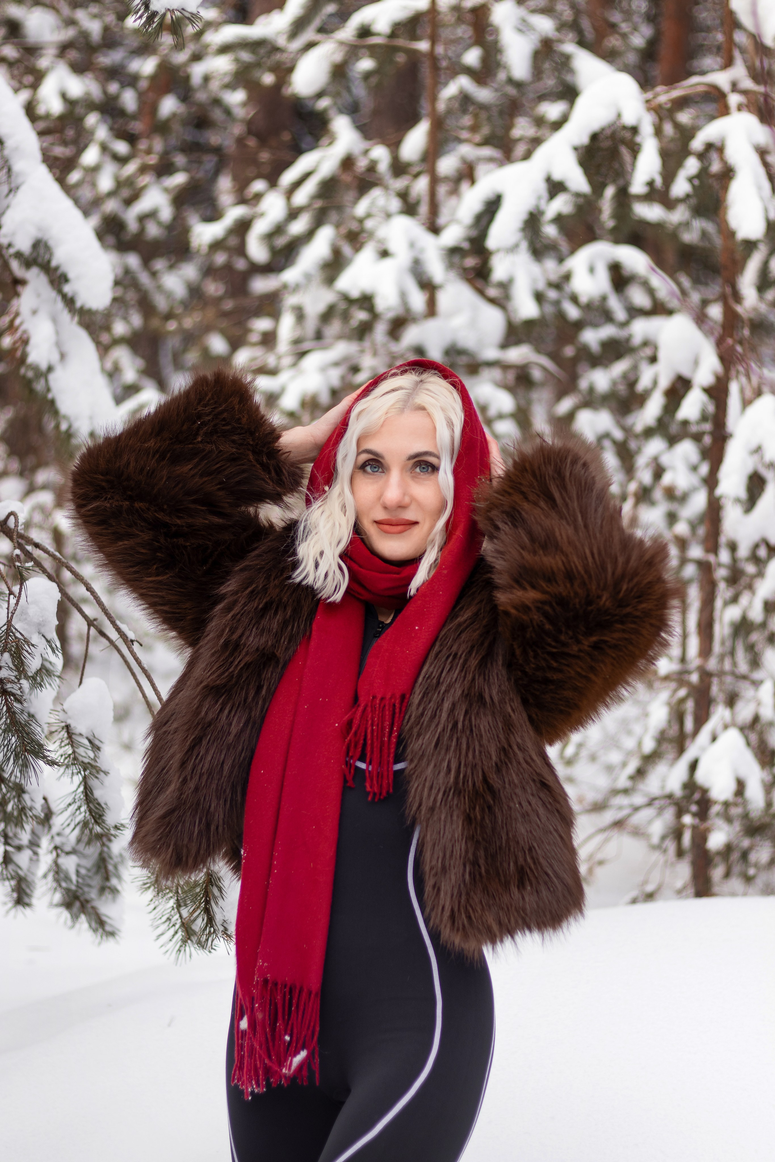 Зима. Portretu fotogrāfs Daugavpilī Olga Antonova