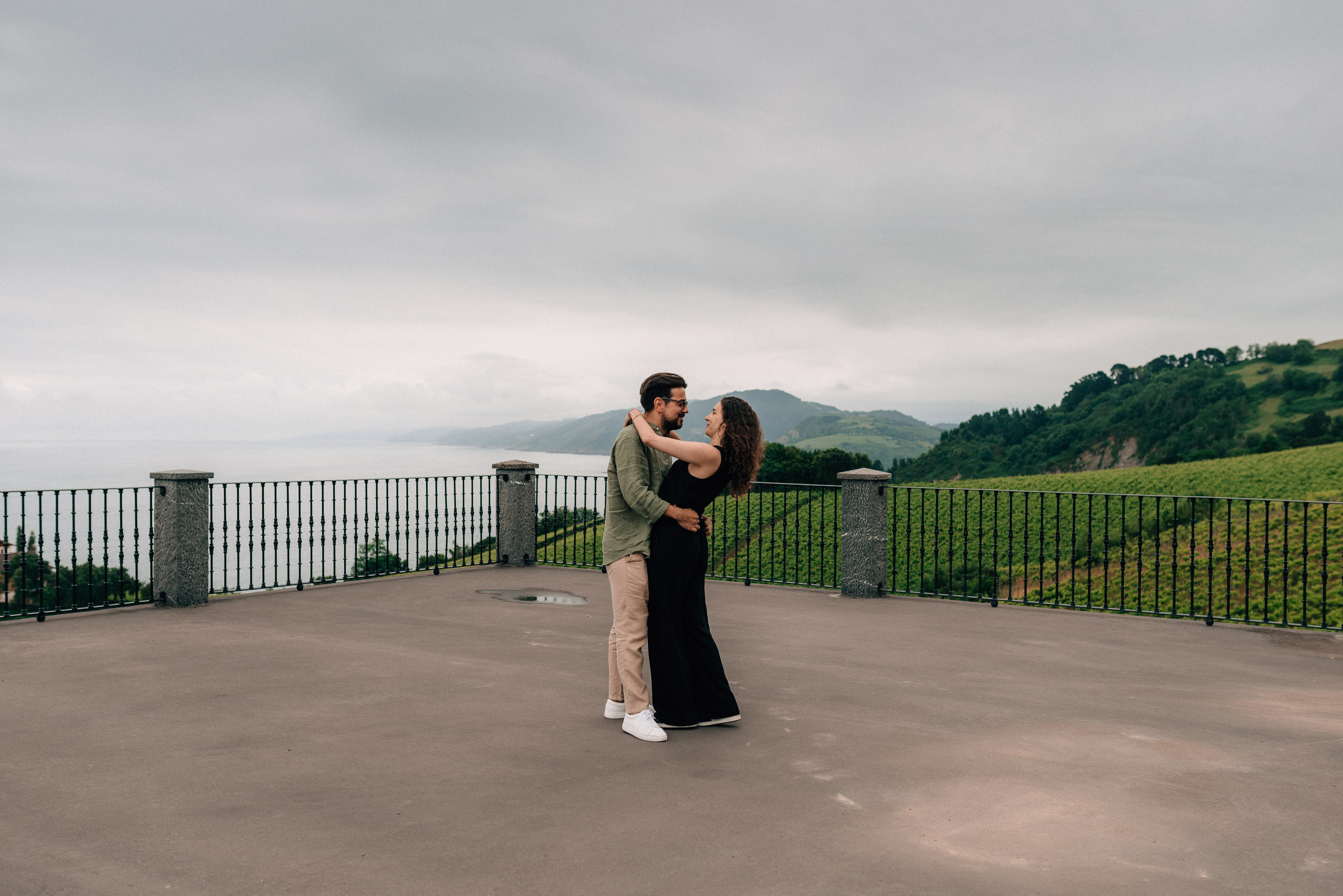 Фотосессия в Сумайе sesion de pareja en Zarautz