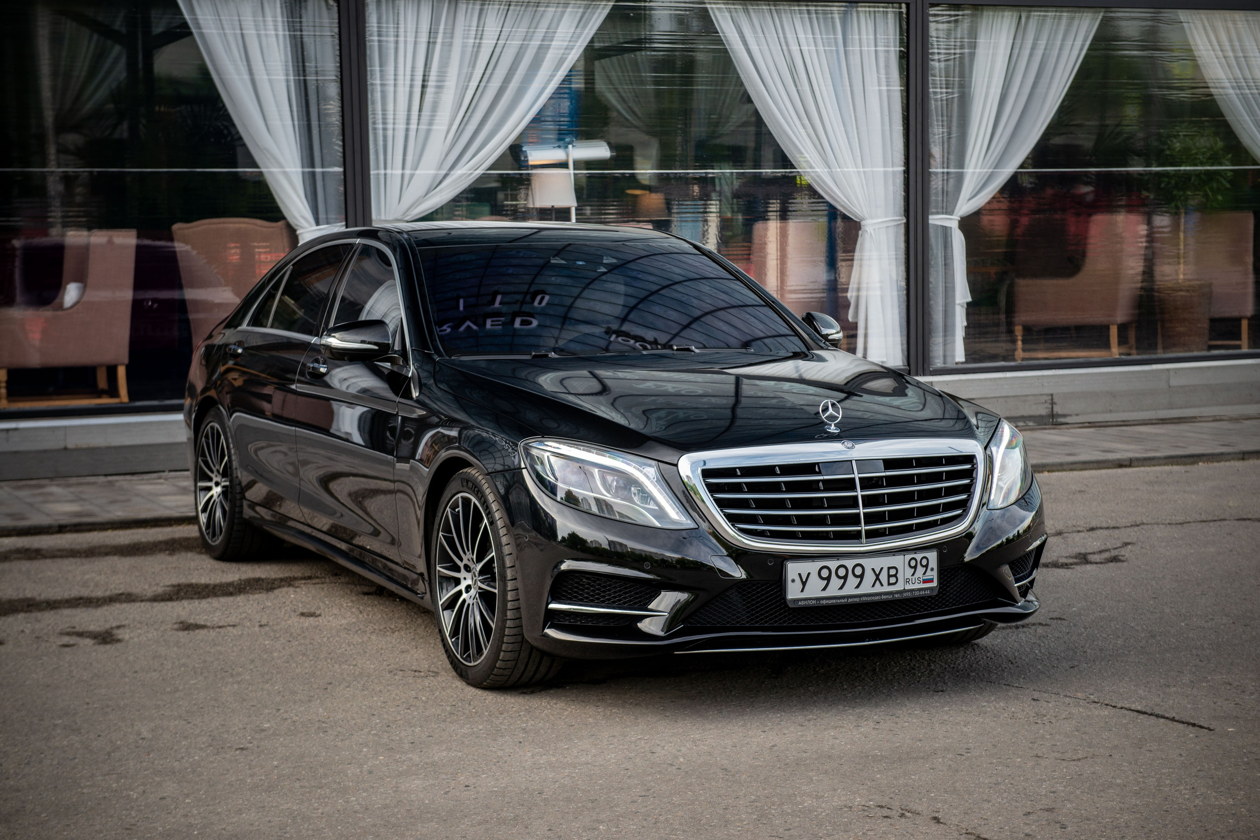 Фотосъемка Mercedes Benz S500 для продажи. ФОТОГРАФ МЕКСИКА КИНТАНА-РОО