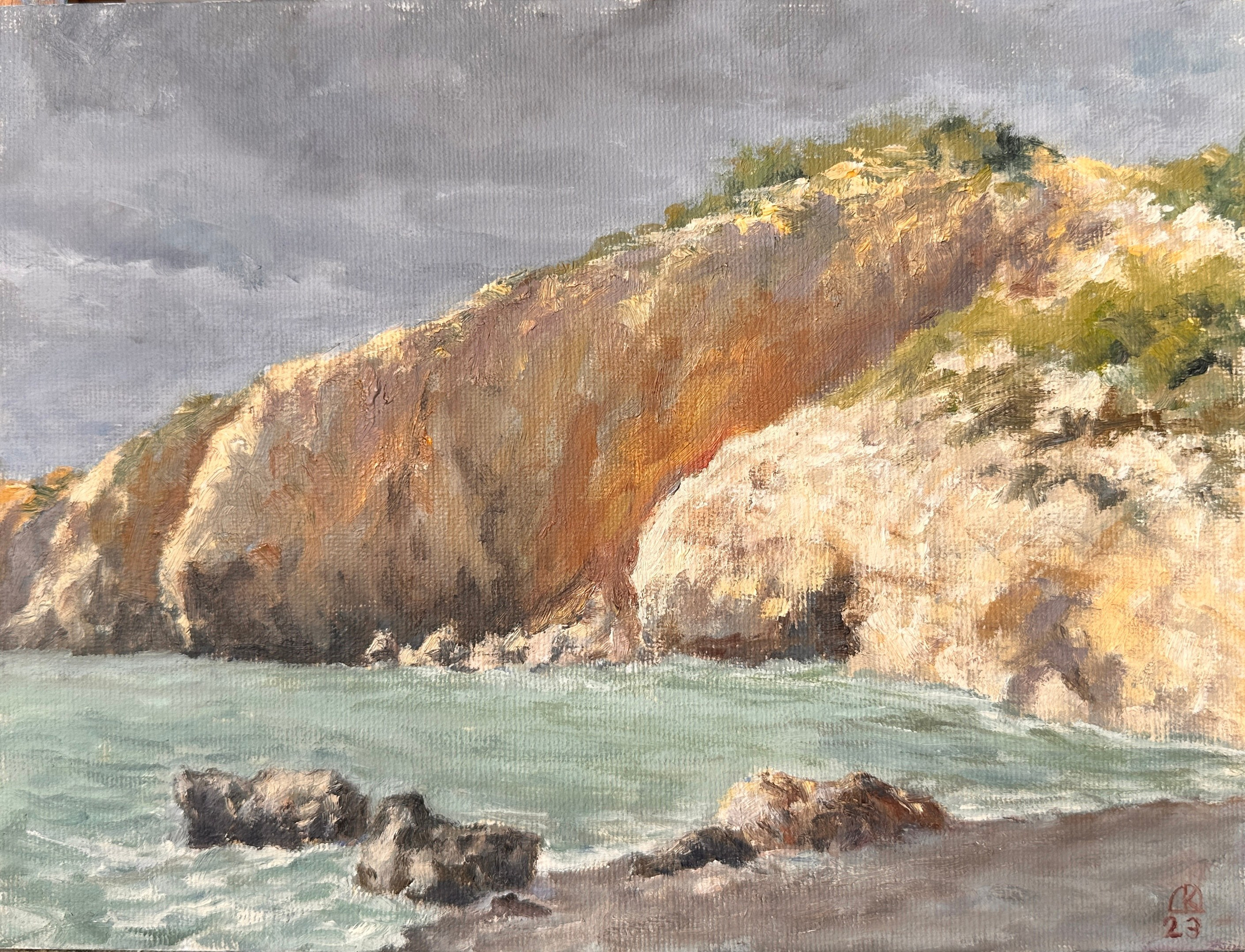 18 X 24, lienzo sobre cartón óleo