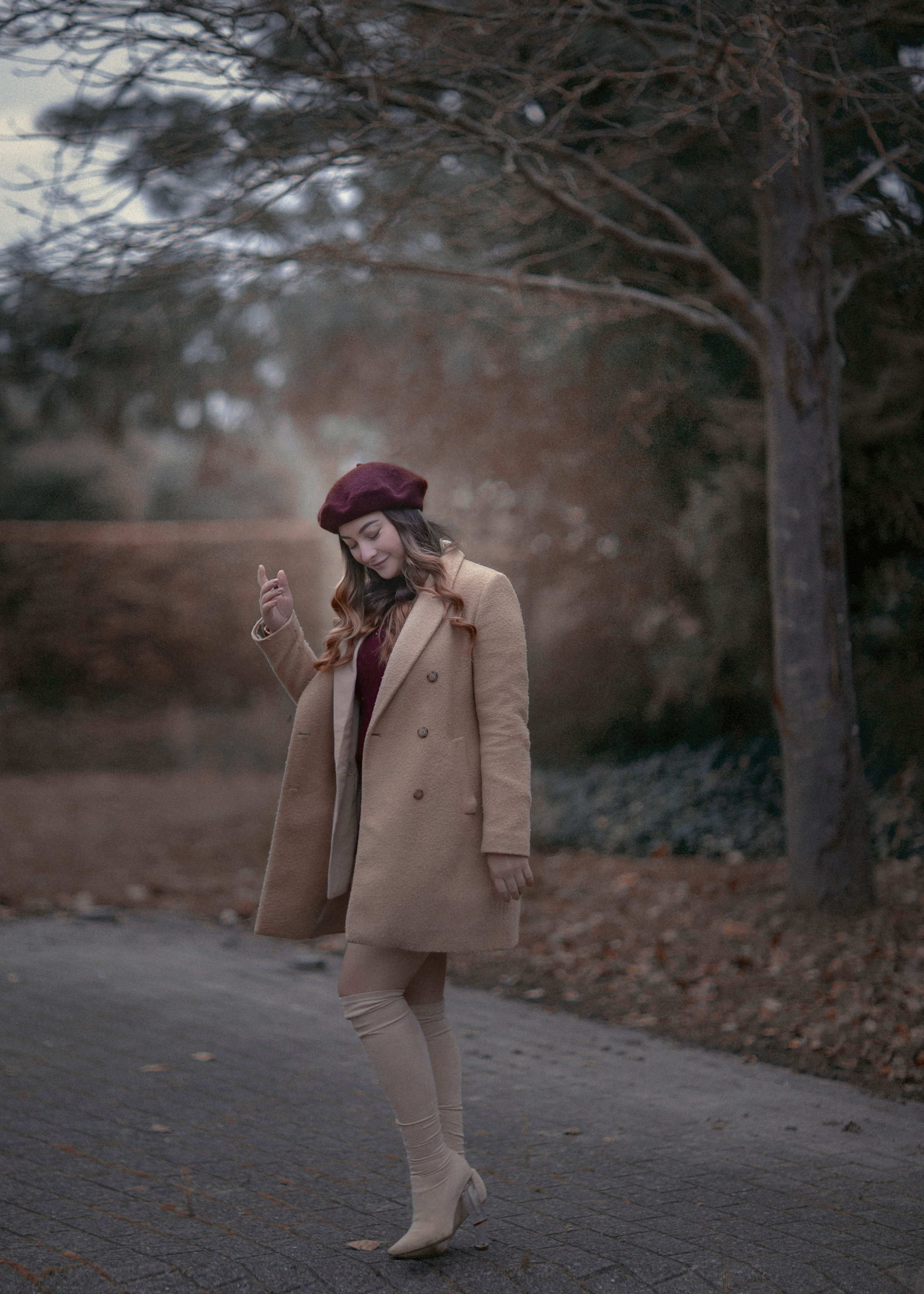 Renee — autumn mood. Photographer in Belgium