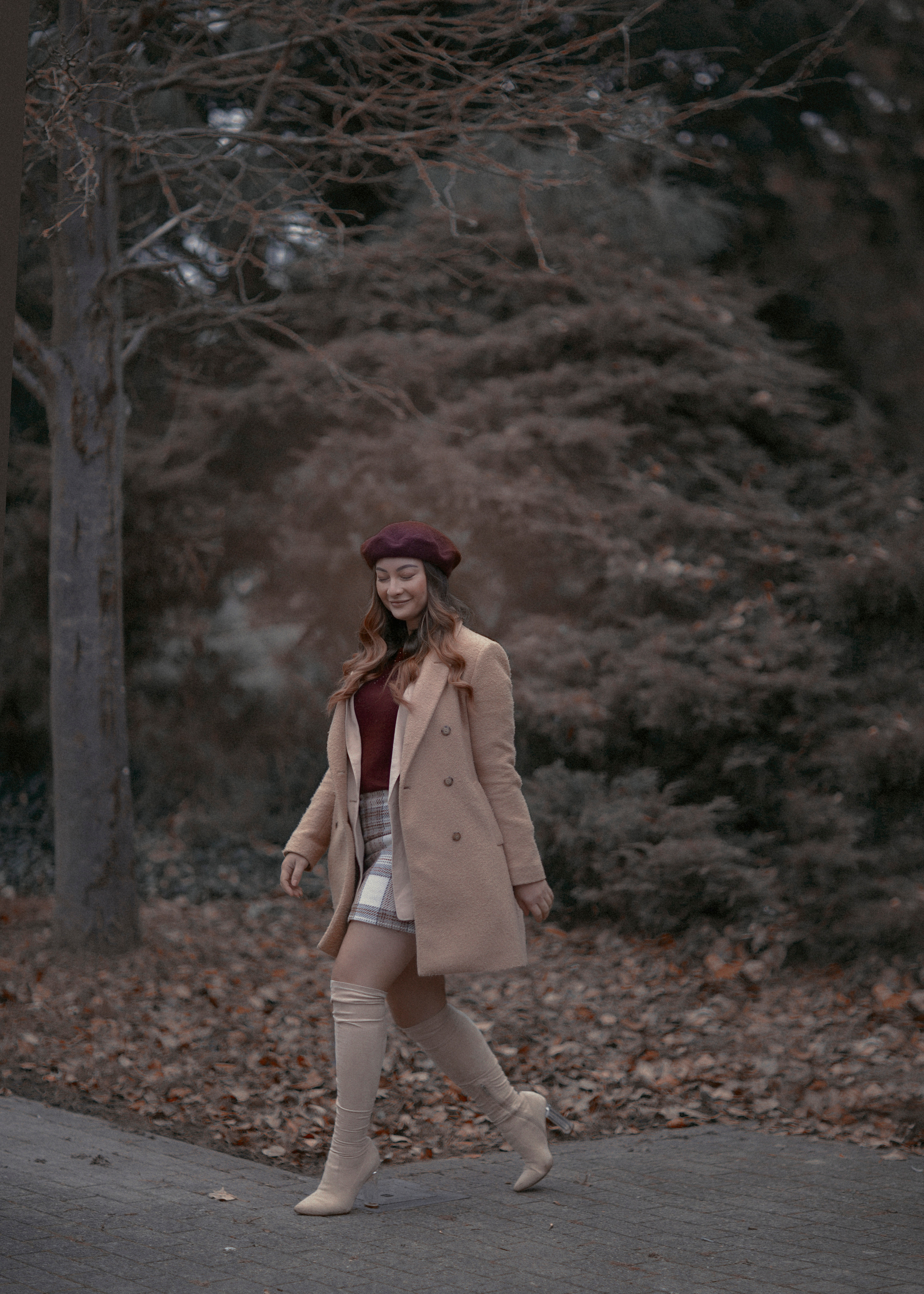 Renee — autumn mood. Photographer in Belgium