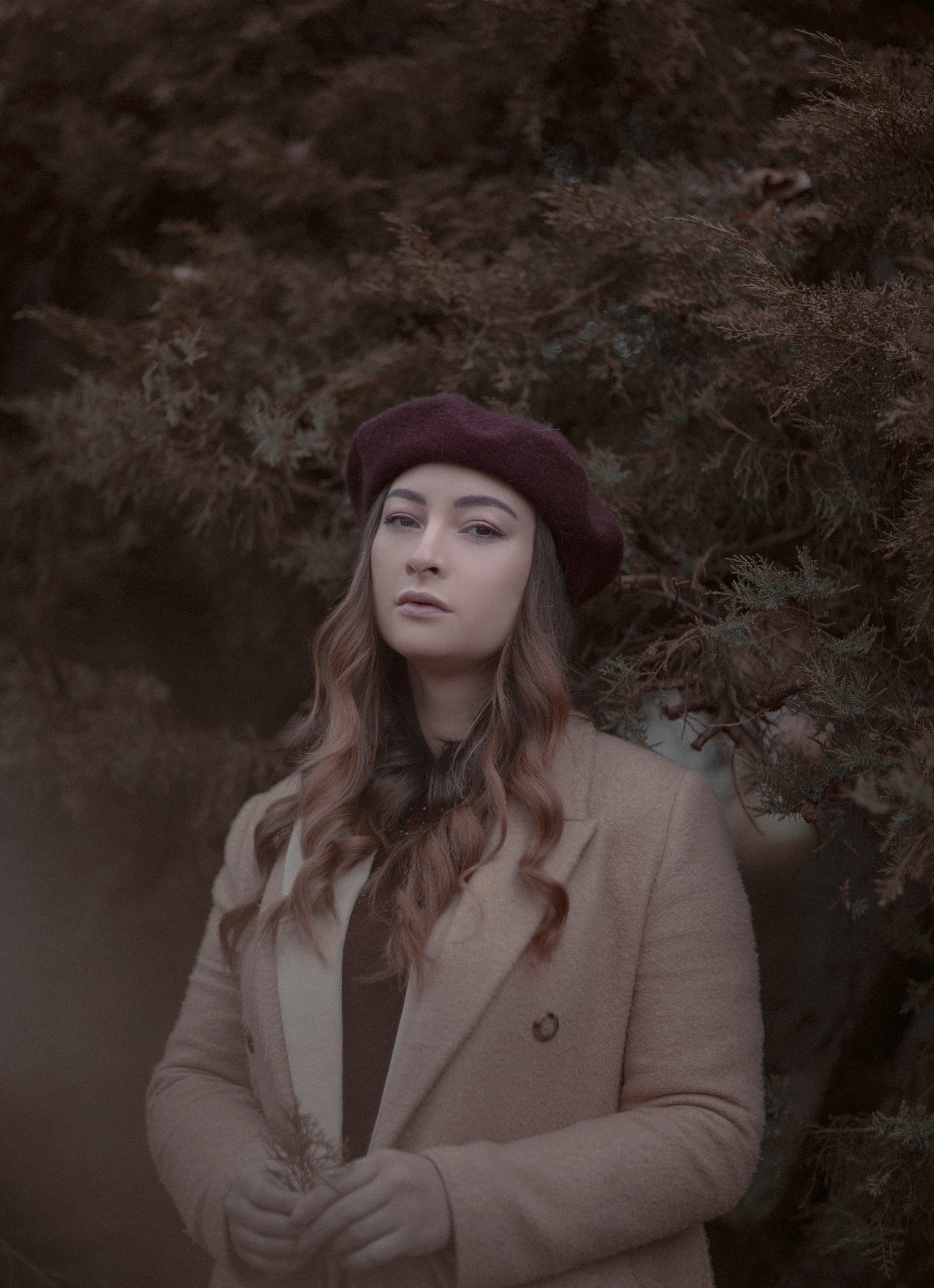 Renee — autumn mood. Photographer in Belgium