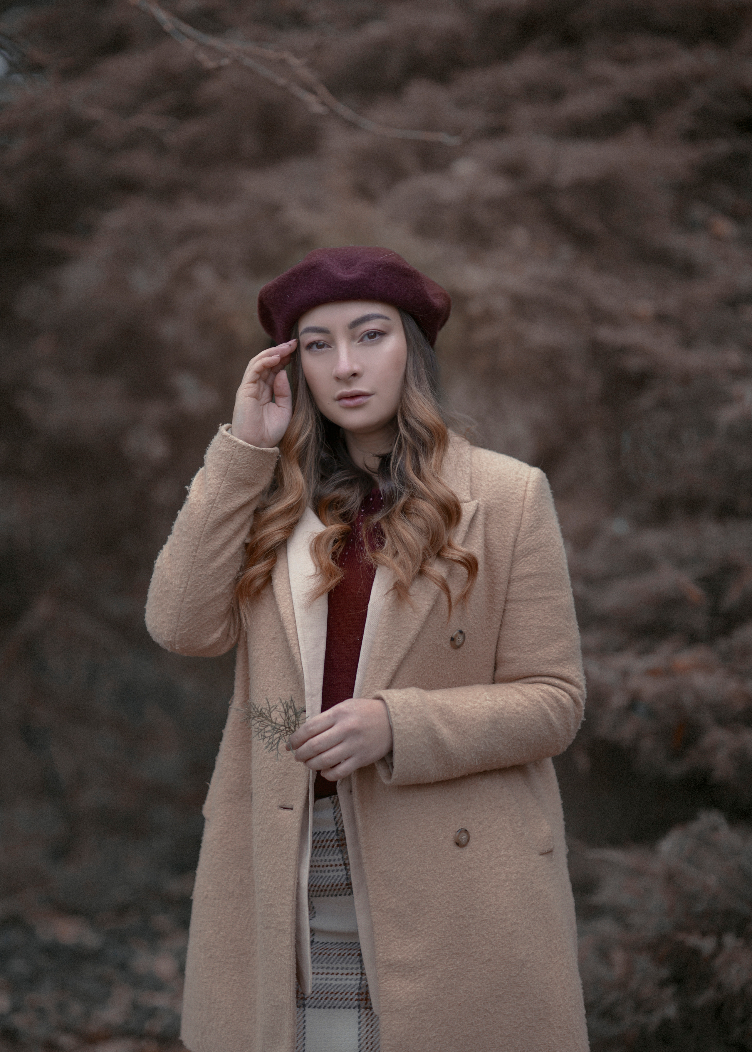 Renee — autumn mood. Photographer in Belgium