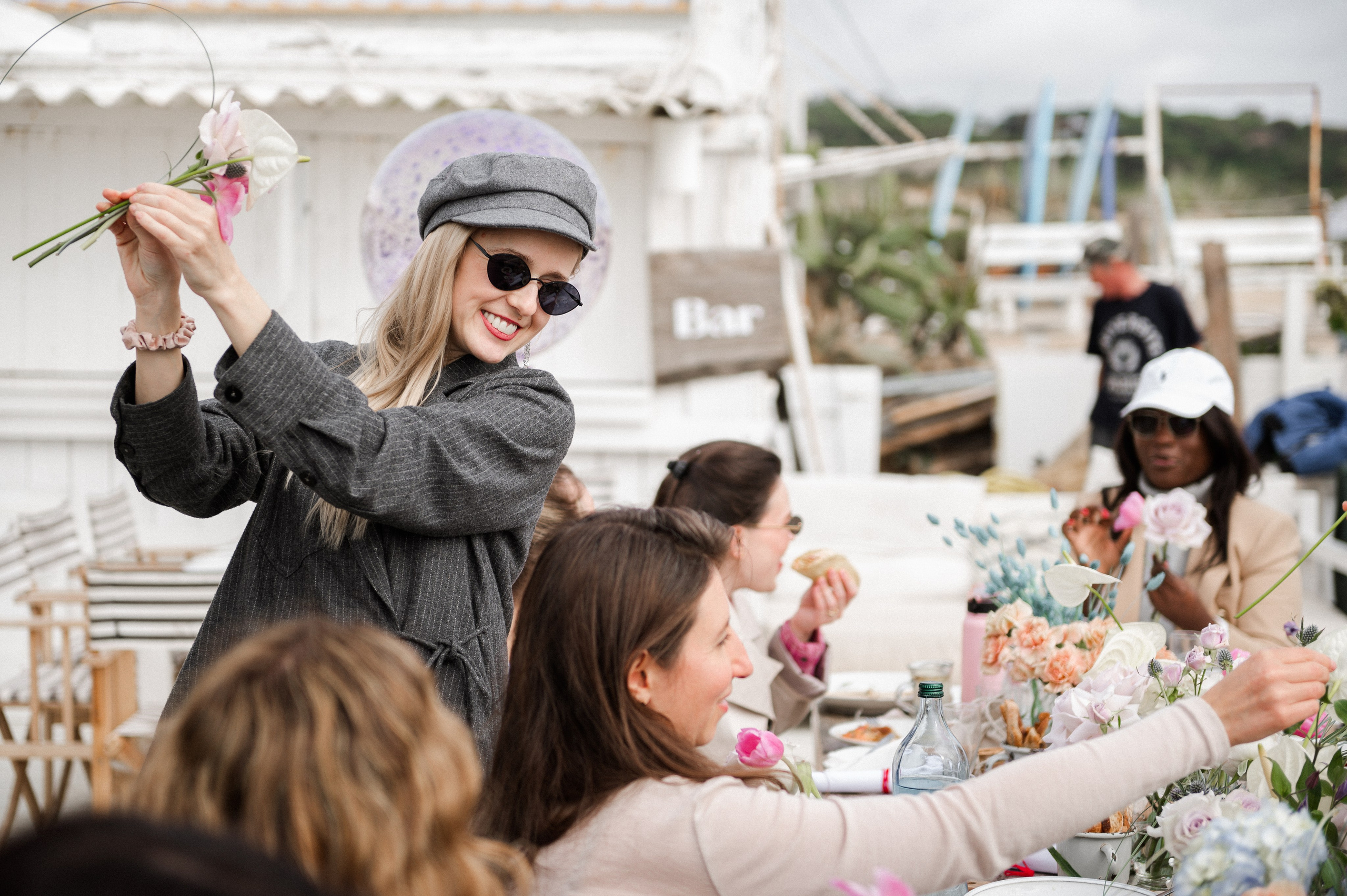 Evento na praia. Sua fotógrafa em Lisboa — Anna Belova