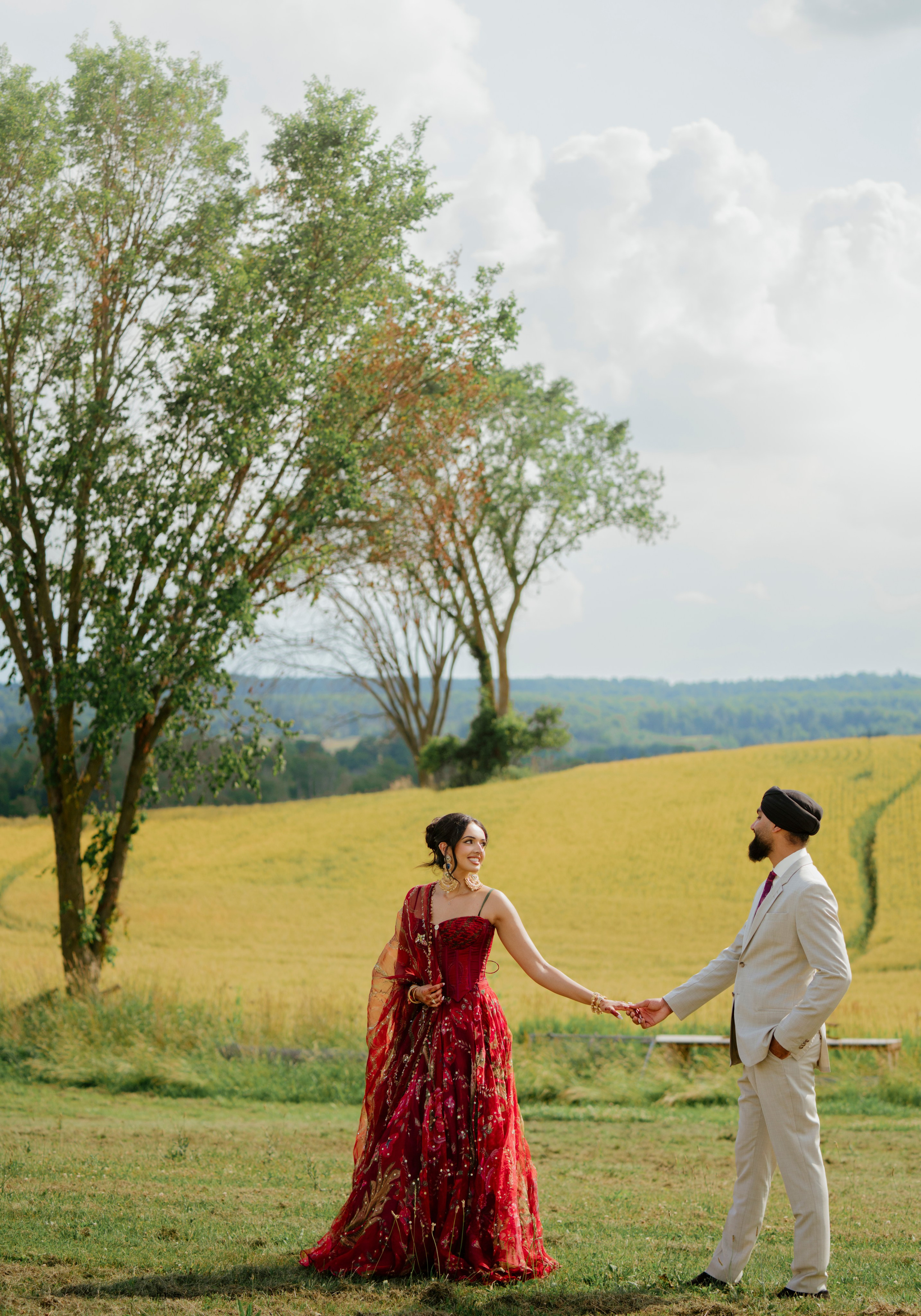 Nooreen & Jugraj. Studio Kunal Photography