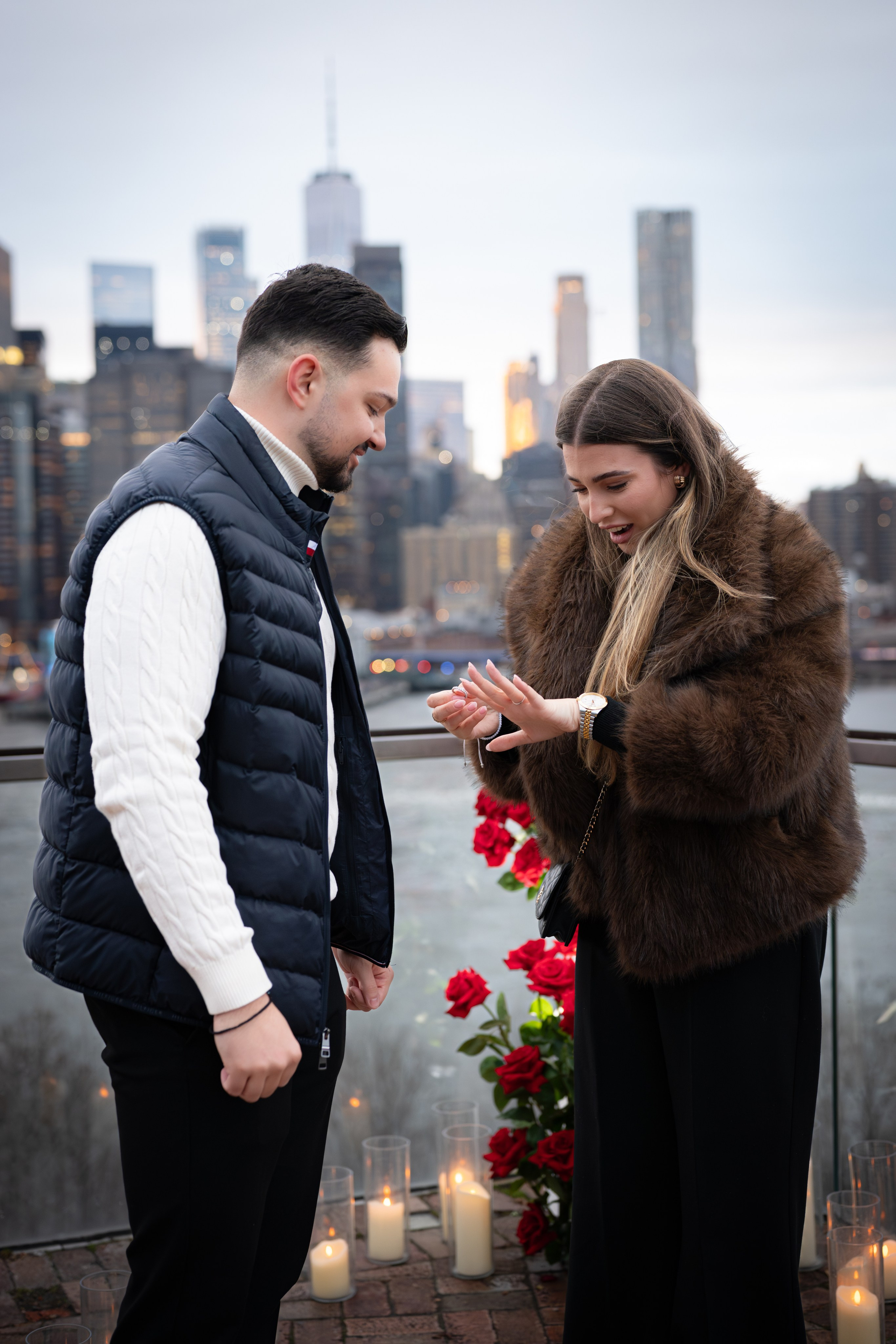 Secret Proposal Photoshoot | NYC Couple Portraits. Photography company in NYC — Sirius Proxima Photography