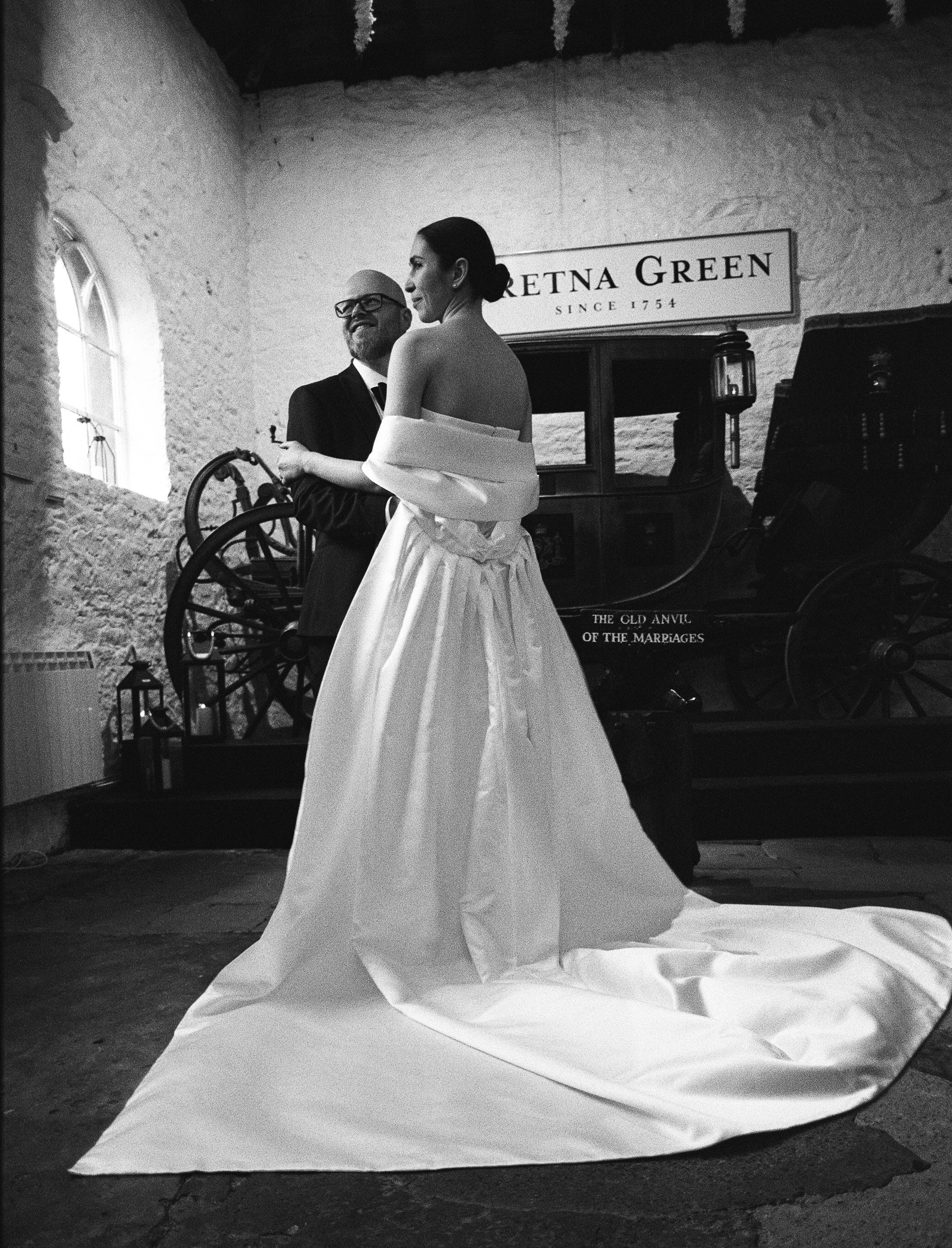 Wedding on Black n White Film. Molfar Visuals