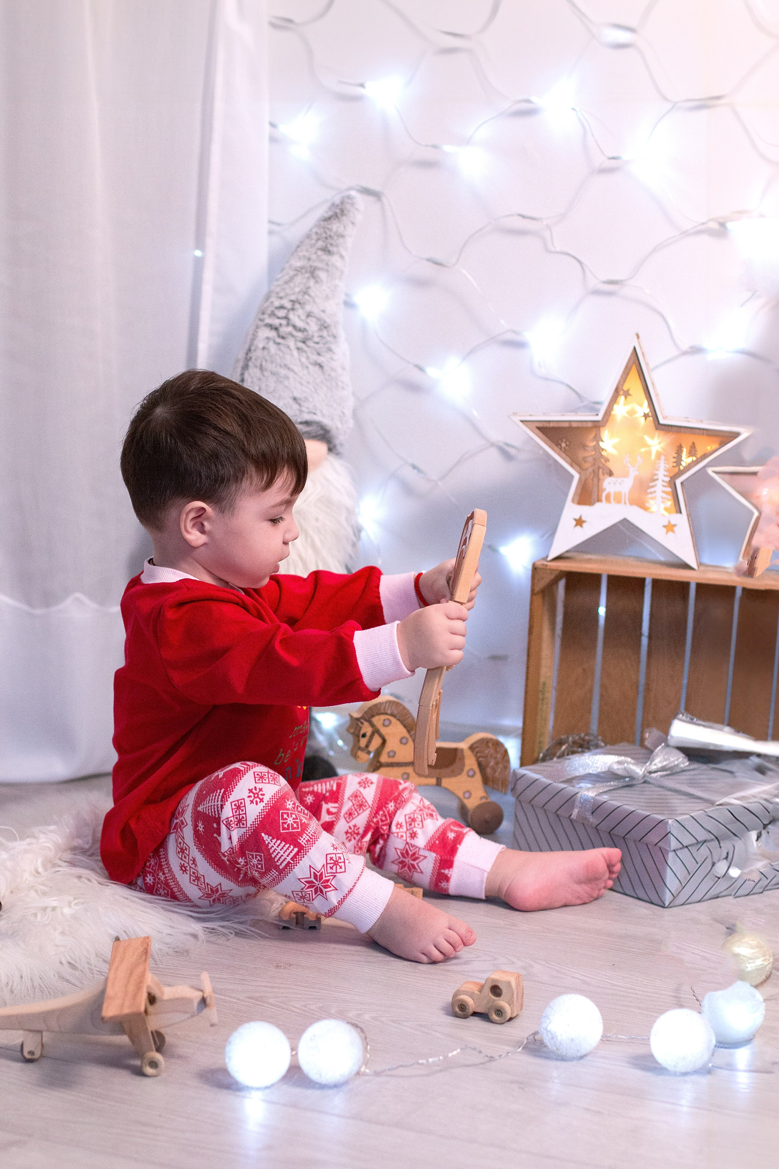 Новый год в студии. Детский и семейный фотограф в г. Бельцы