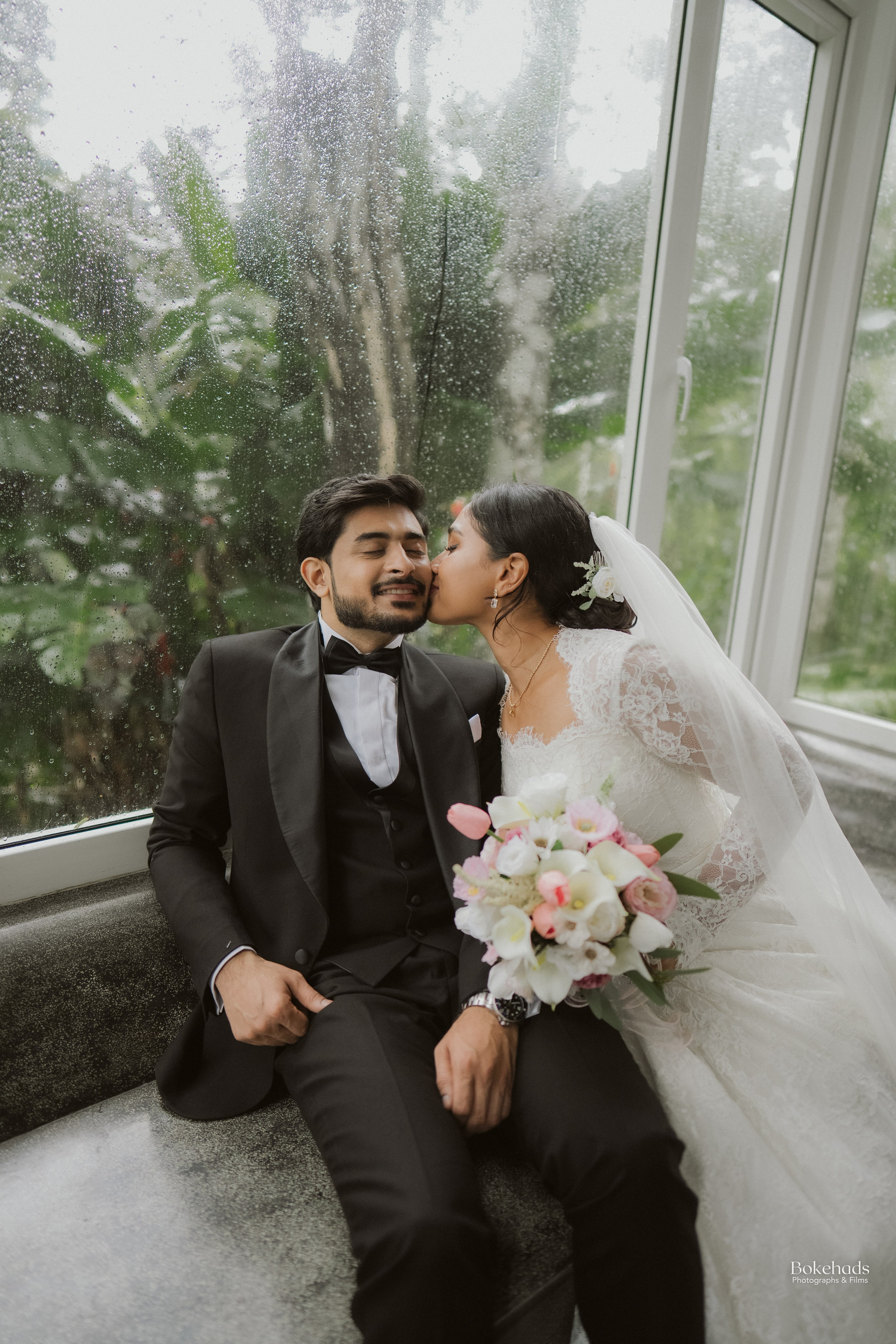 A Love Story Rooted in Faith: Tabitha & Harry’s Christian Wedding in Idukki. BokehAds | Wedding Photography & Films