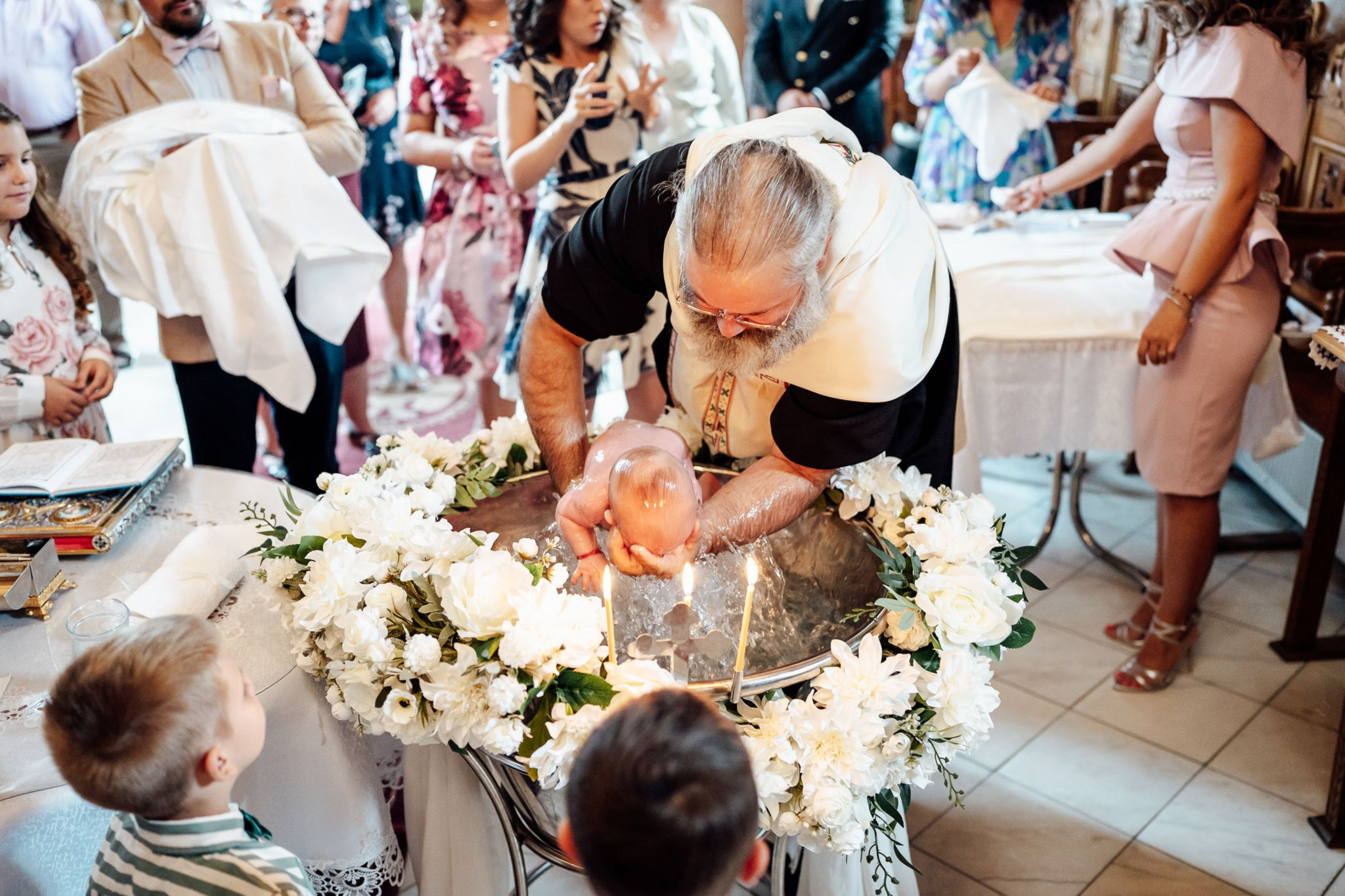 Botezul micuțului Iustin-Paul