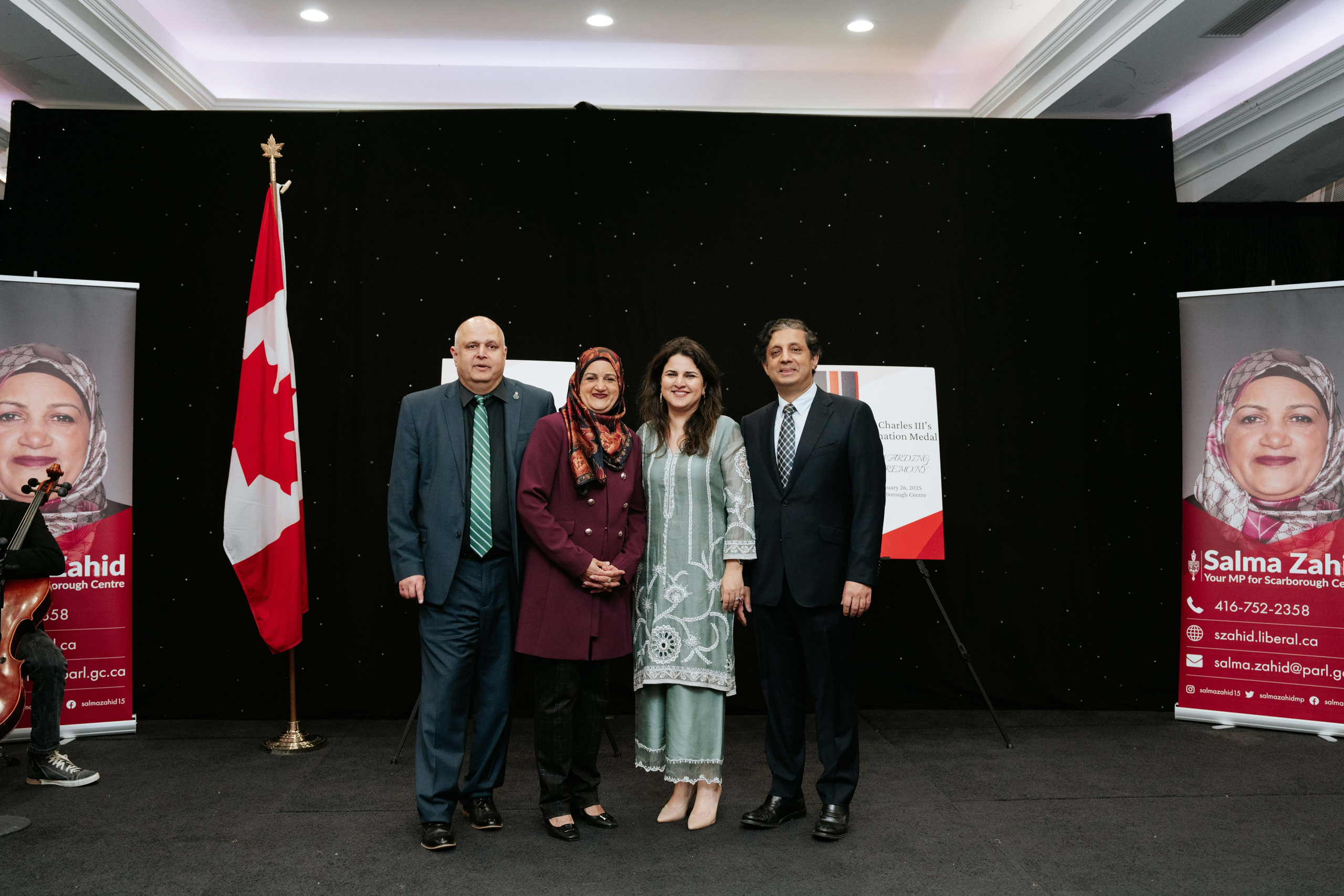 King Charles Coronation Medal Awarding Ceremony. MISAJA MEDIA