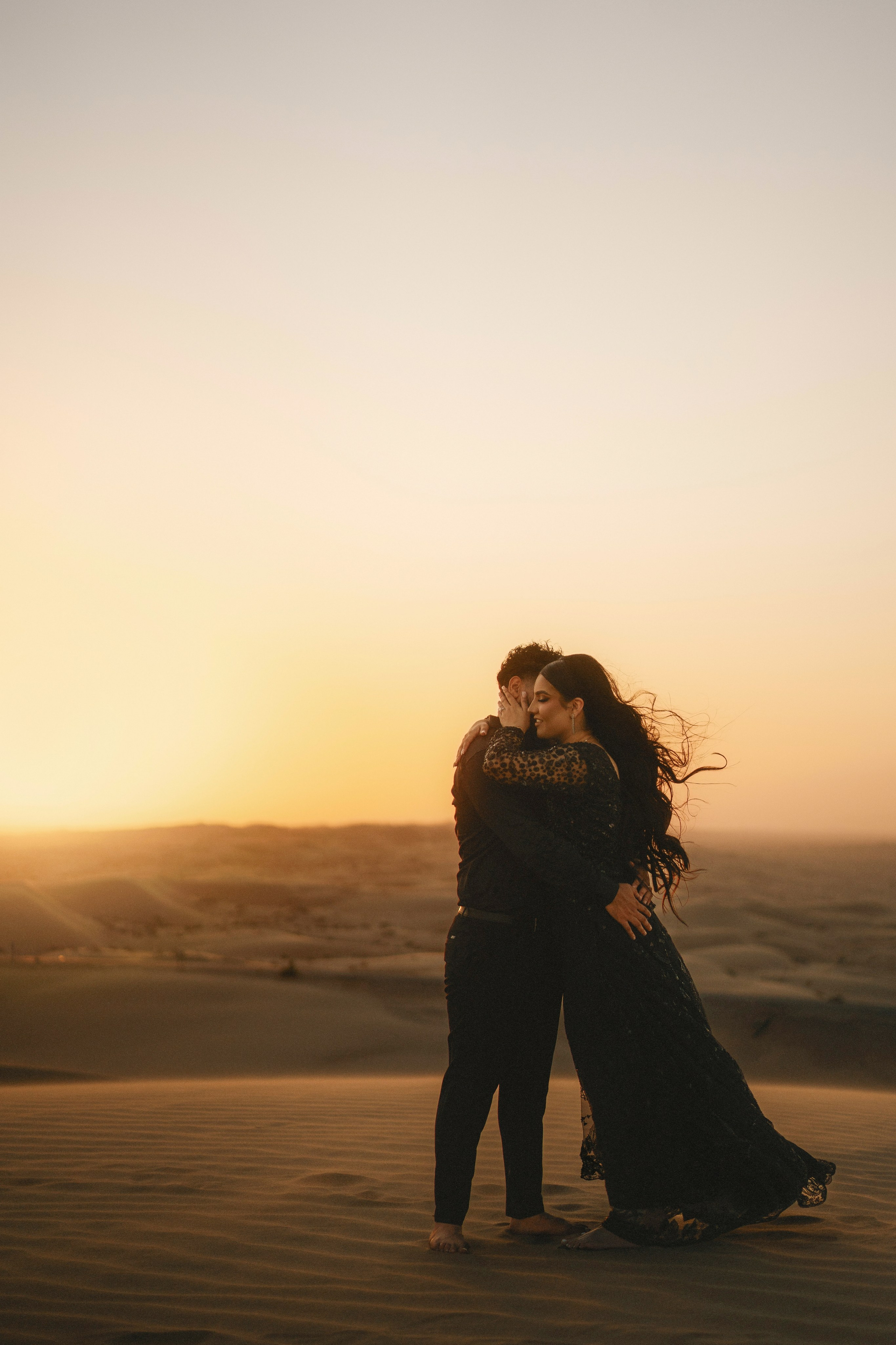 Elopement at Glamis Sand Dunes California. Wedding Photography & Videography Team in California, Los Angeles, San Francisco, San Diego and Travel