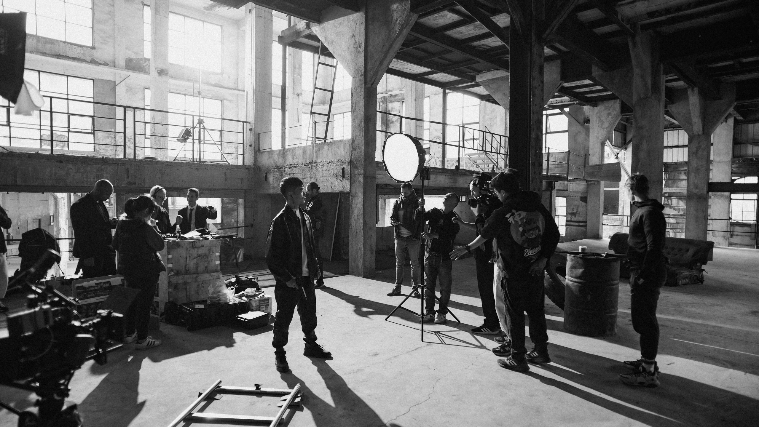 Video production. Photographer and videographer in China