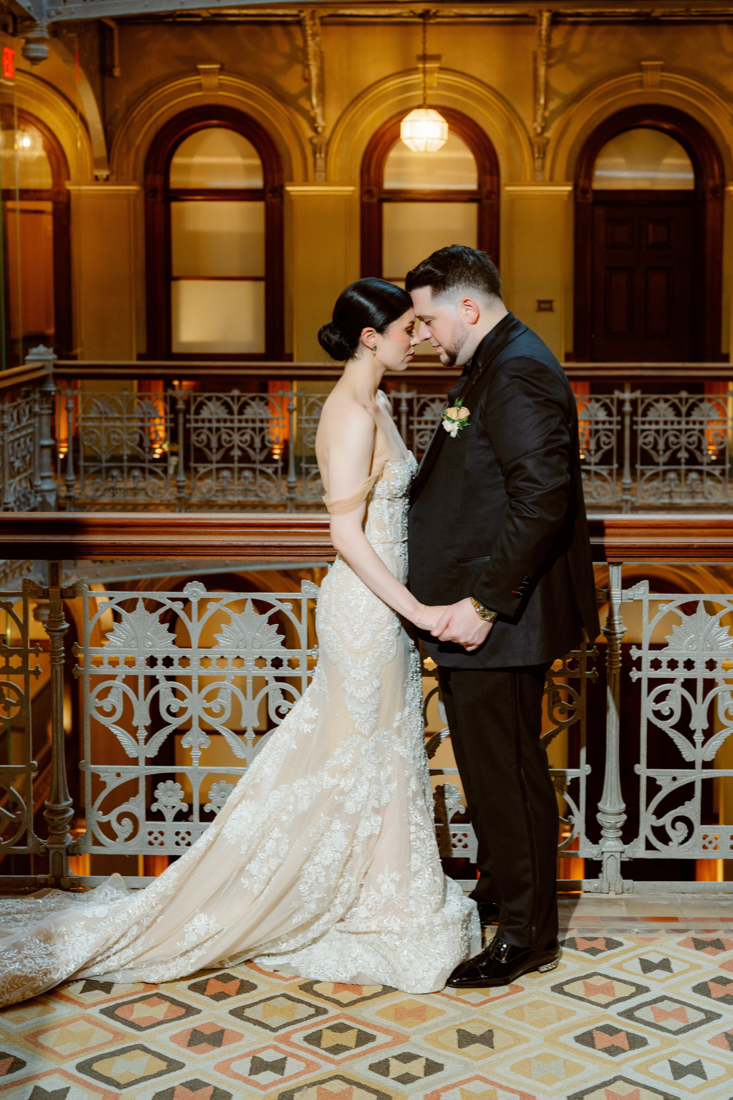 Monique and Robert’s Elegant Wedding at the Beekman Hotel. Wedding photographer and videographer New York | New Jersey