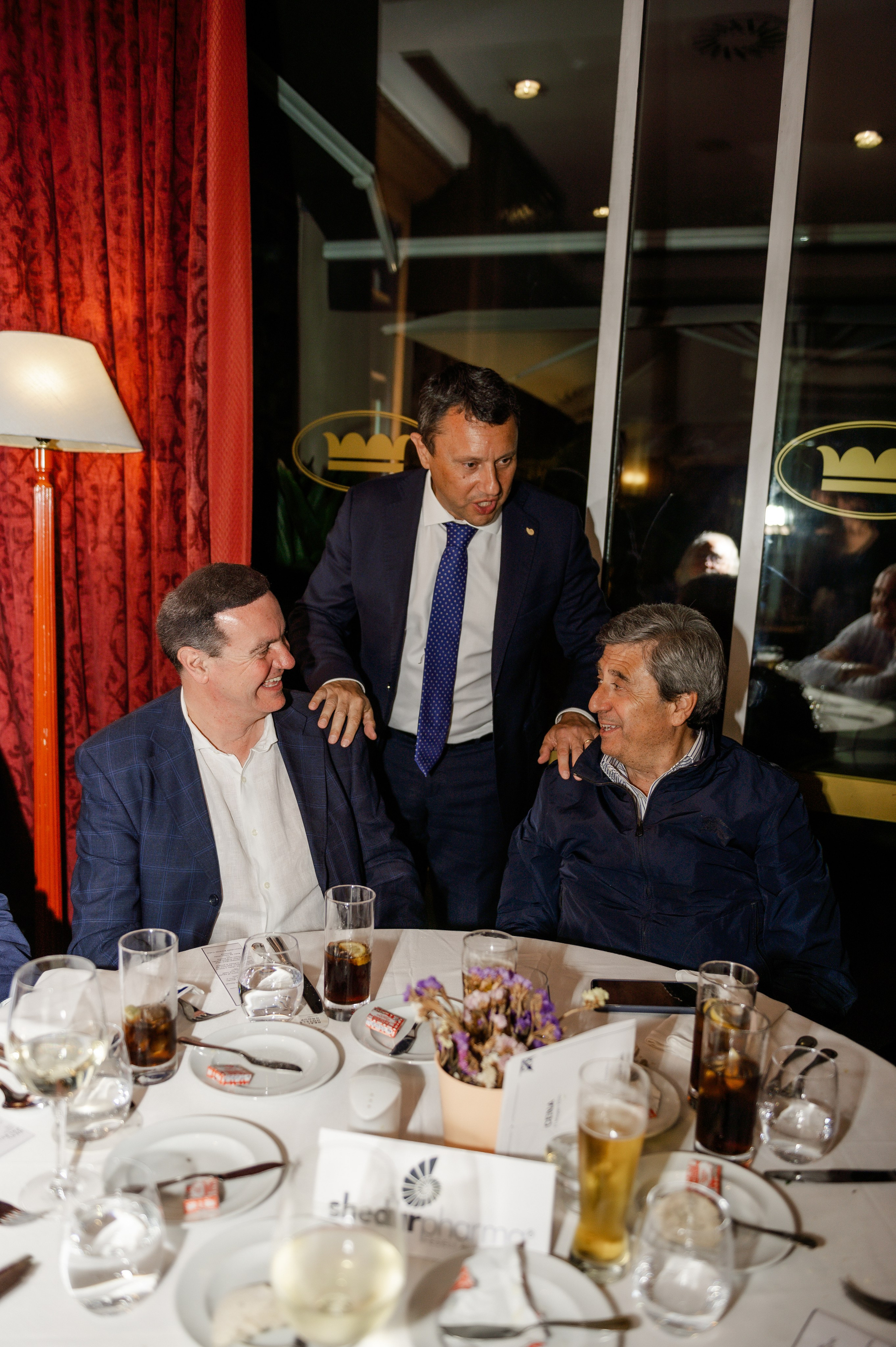 Corporate party at the restaurant — Pharma. Ваш фотограф в Лиссабоне — Анна Белова