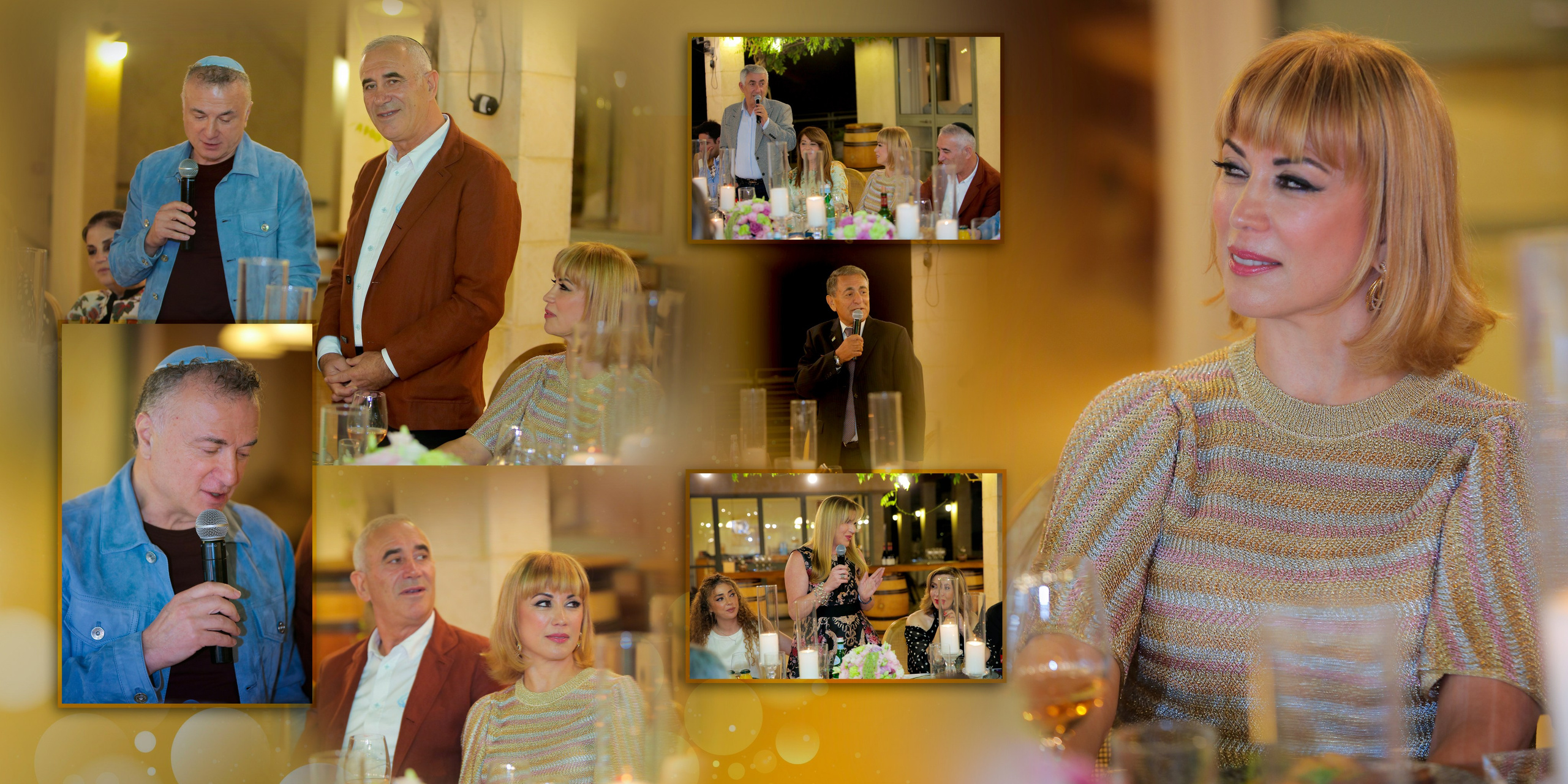 אירינה בת 60. Wedding and events photographers Studio Shalom