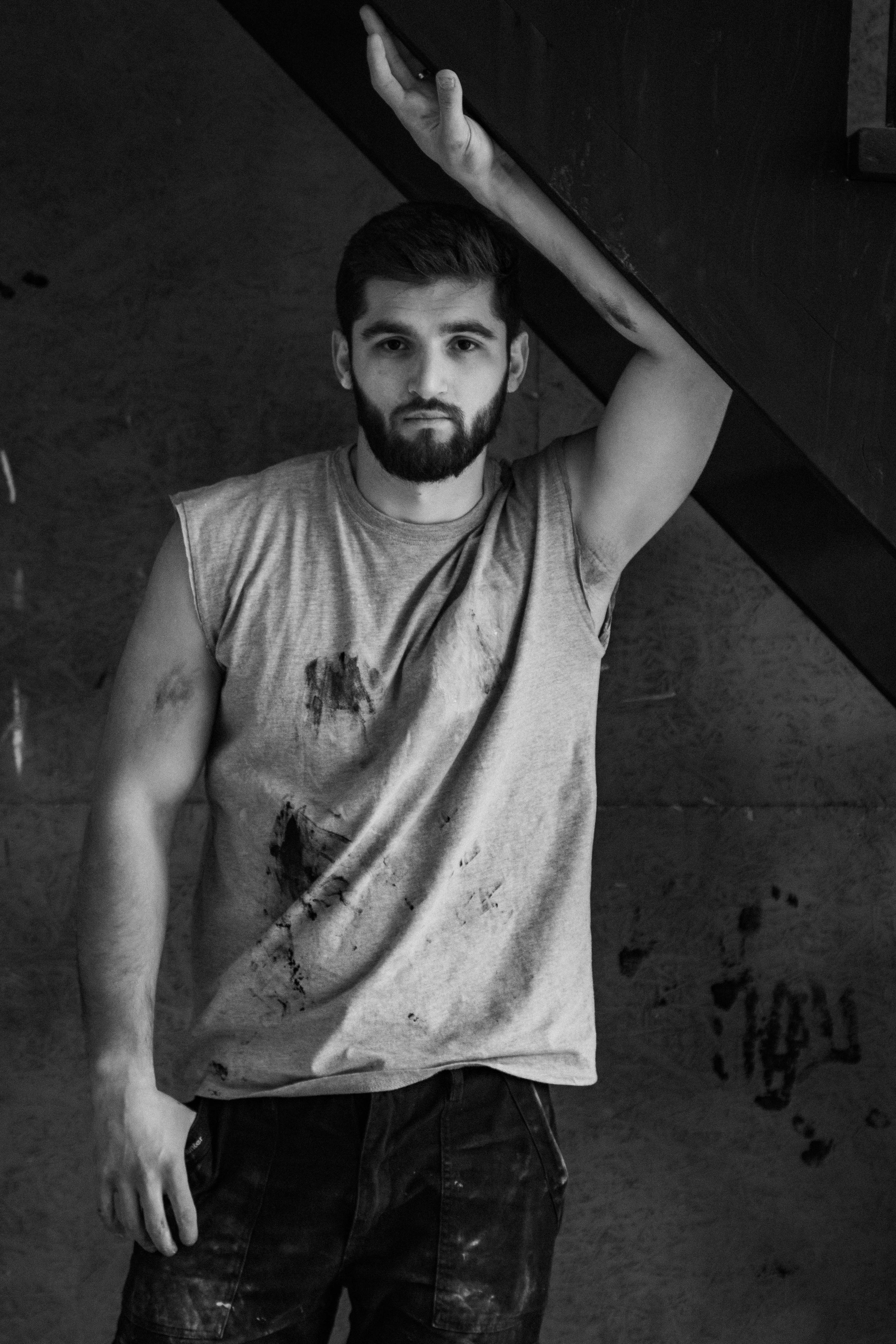 New Own. Photoshoot for boxing coach Alex Rudy