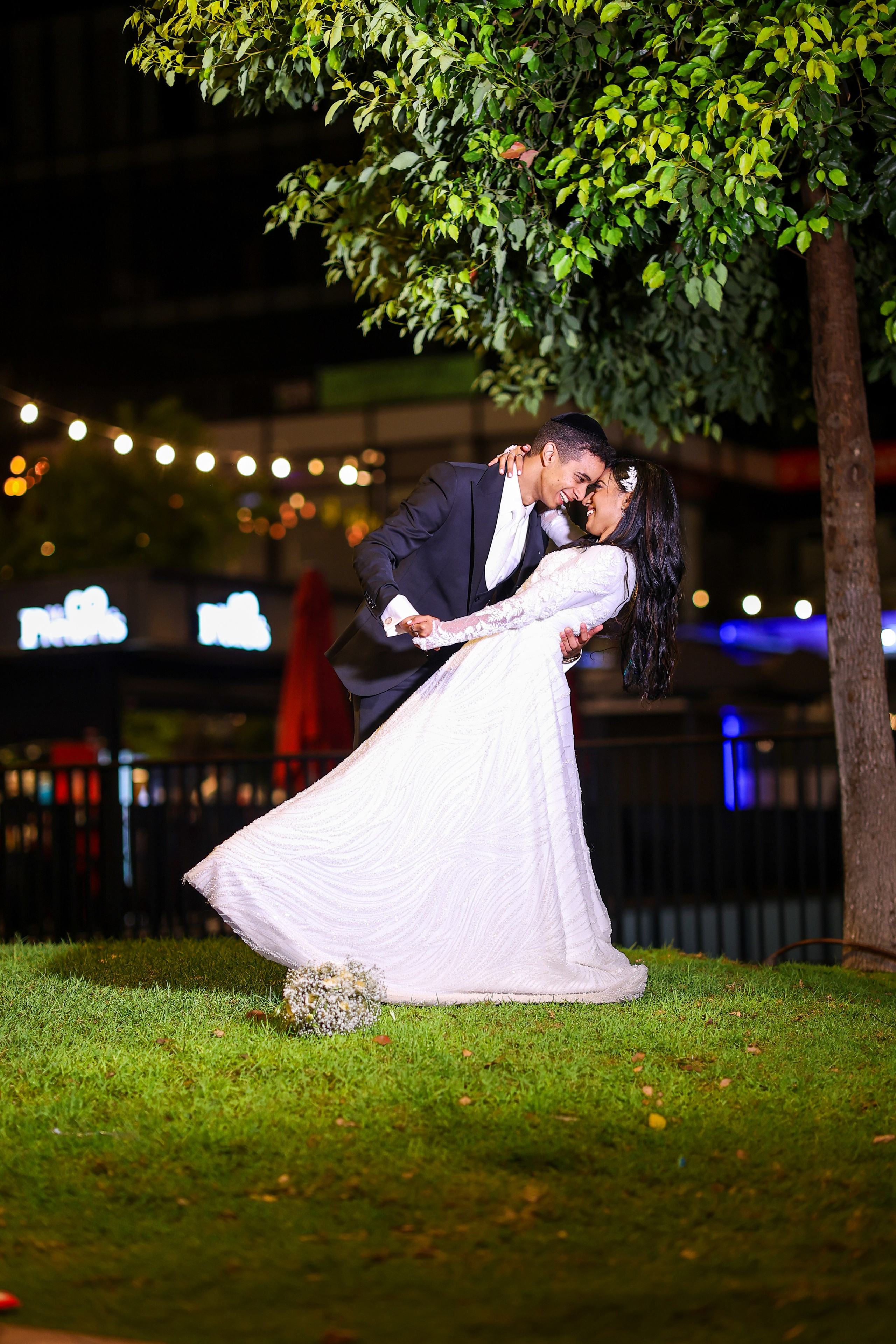 Night photography. משה מנשה צלם חתונות