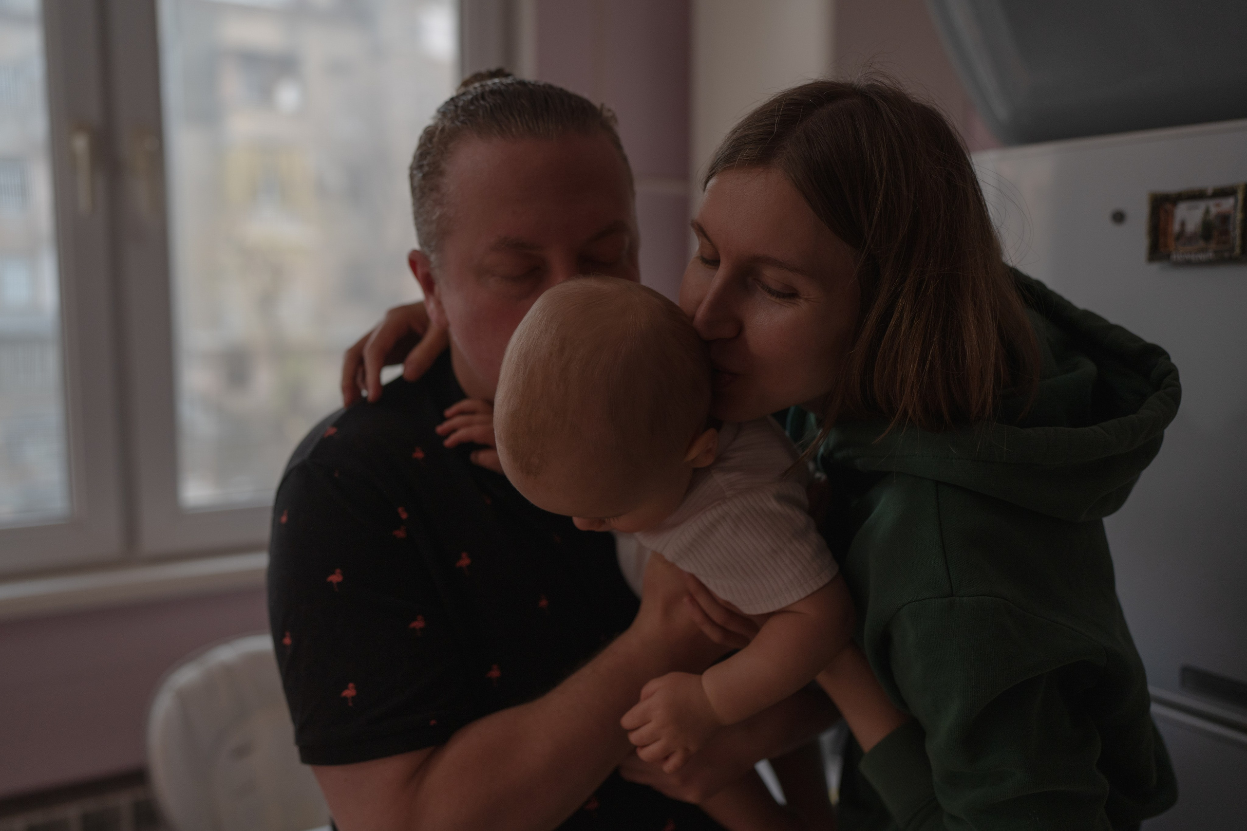 Alena, Vlad and their son Lev. Main