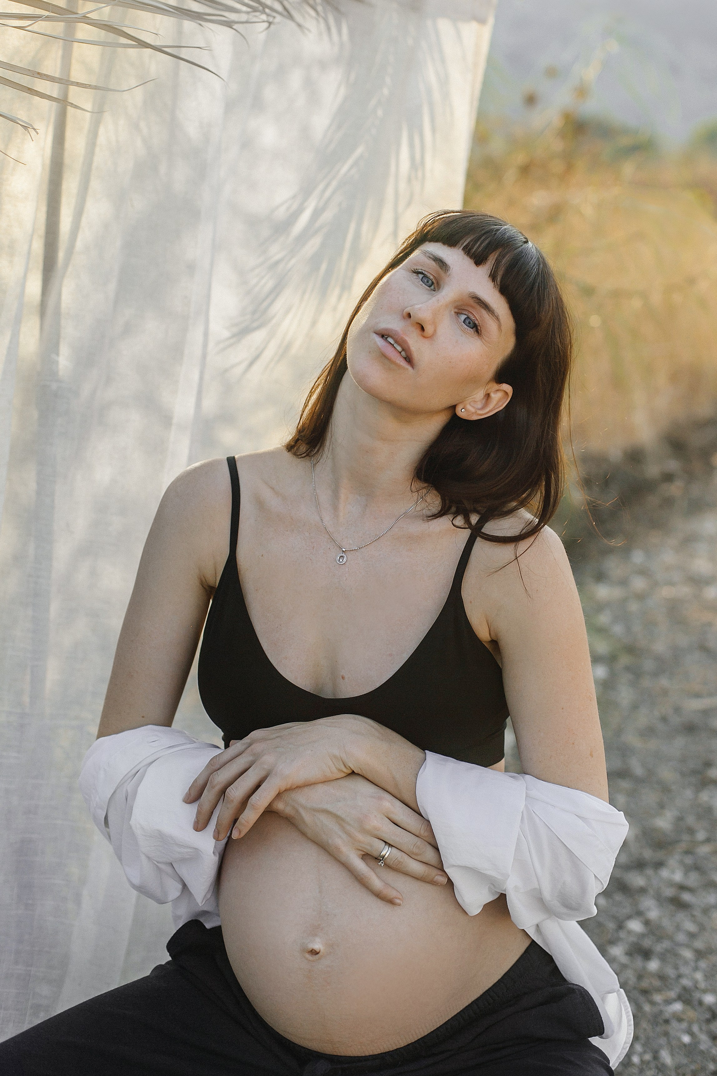 Kiryat Tivon field. Family photographer in Israel