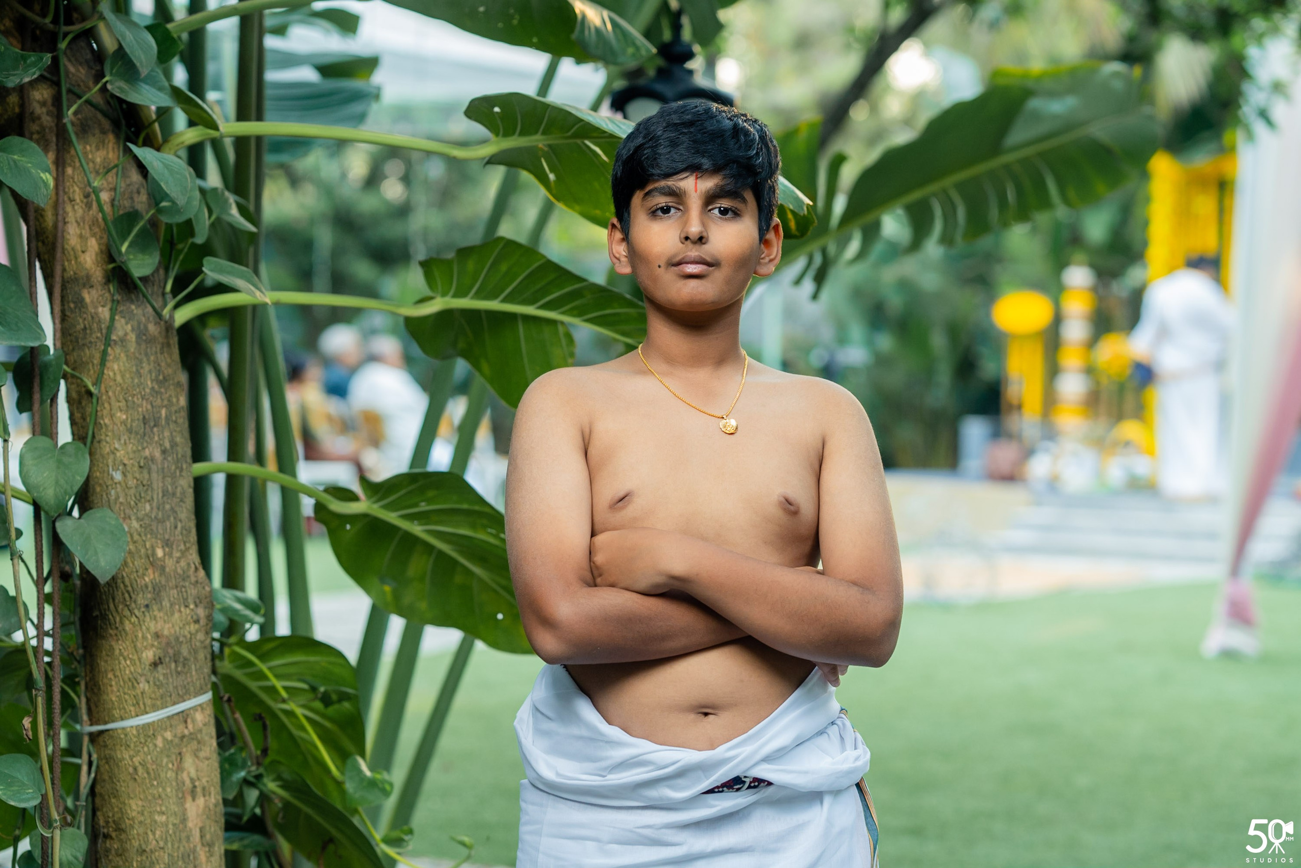 SANJAY AND SAKETH UPANAYANA. 50mm STUDIOS