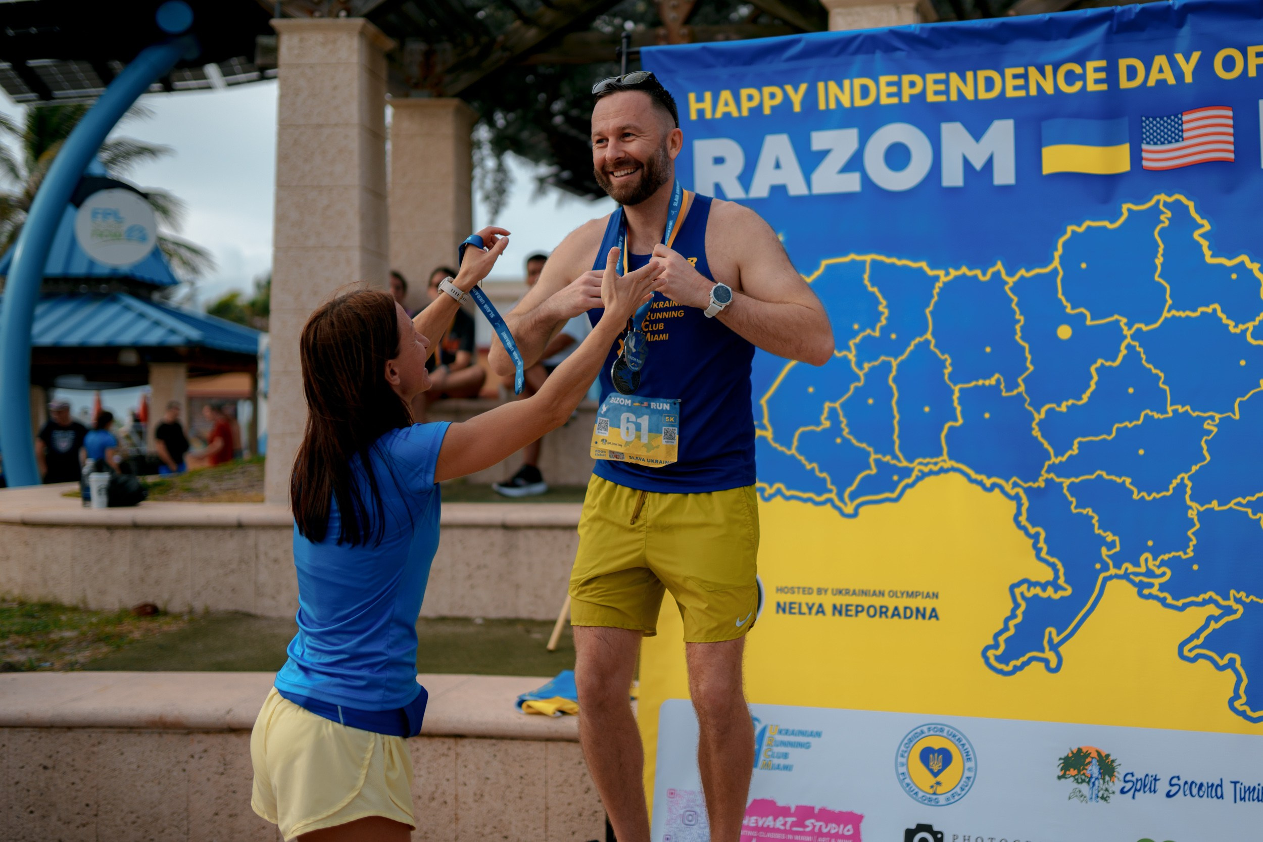 RAZOM RUN. ФОТОГРАФ ФЛОРИДА МАЙАМИ