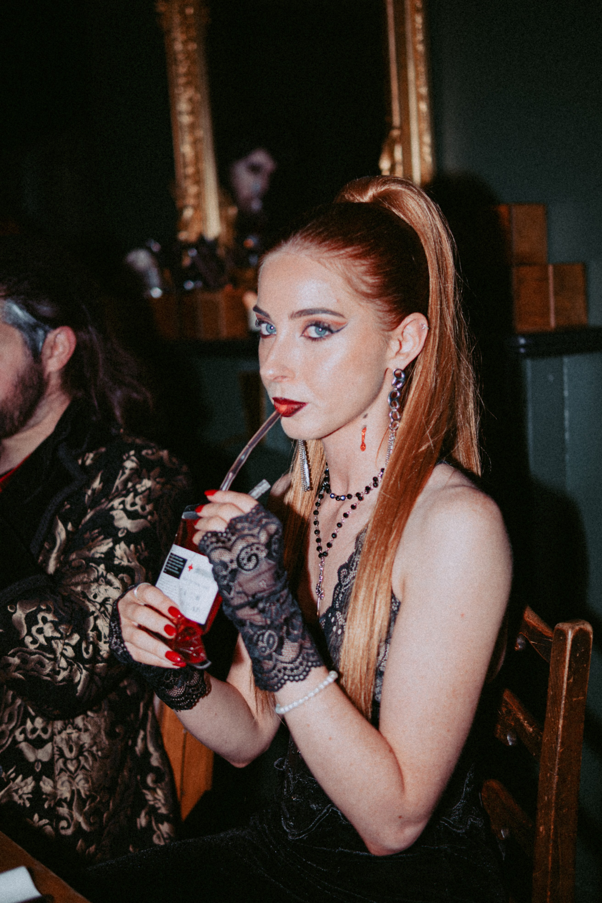 Vampire’s Dinner — Halloween Event Photography for “Gathered Realms”. Moth & Moss Photography