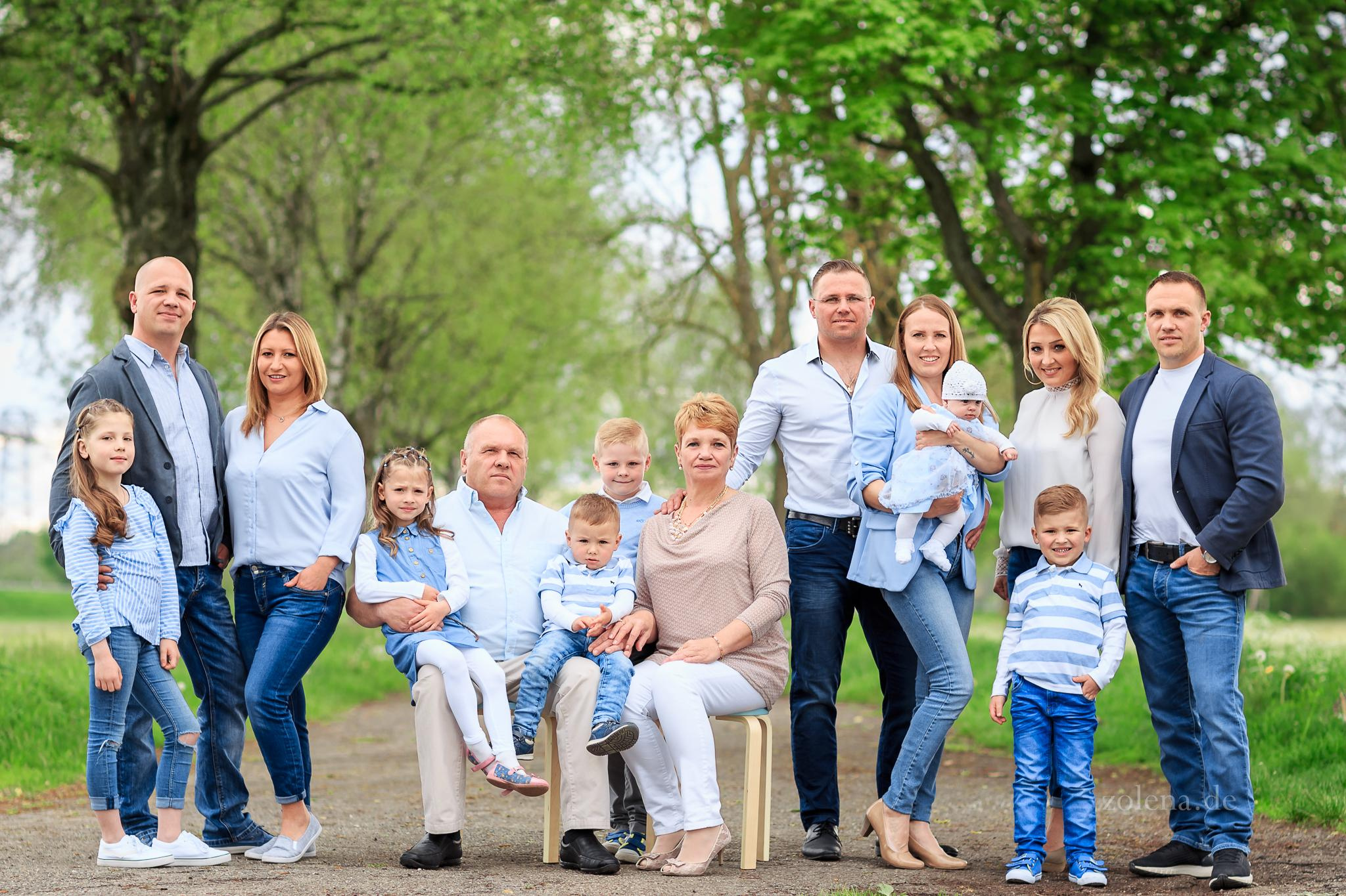 Alt- Familienshooting im Freien in Villingen-Schwenningen