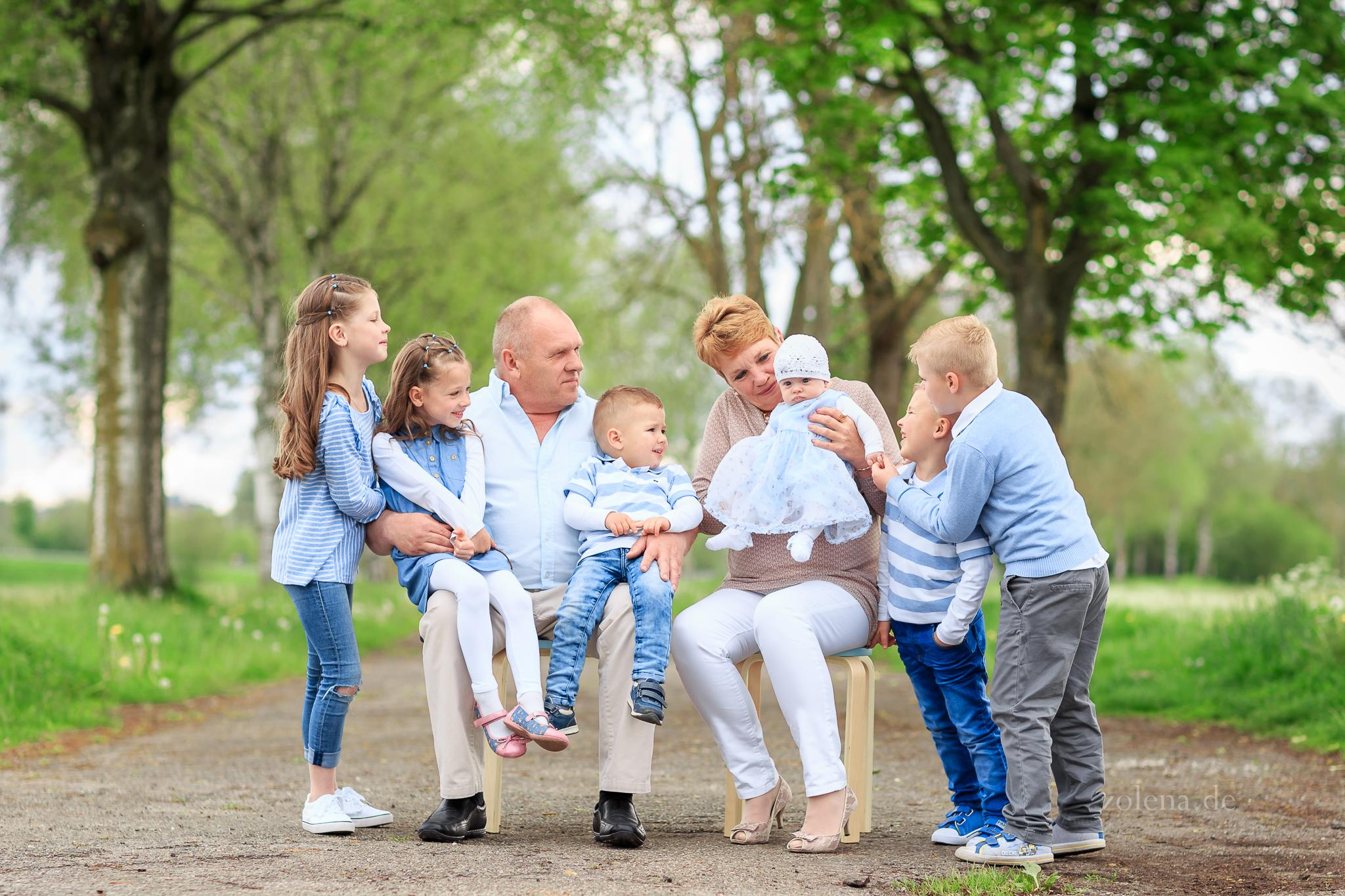 Alt- Familienshooting im Freien in Villingen-Schwenningen