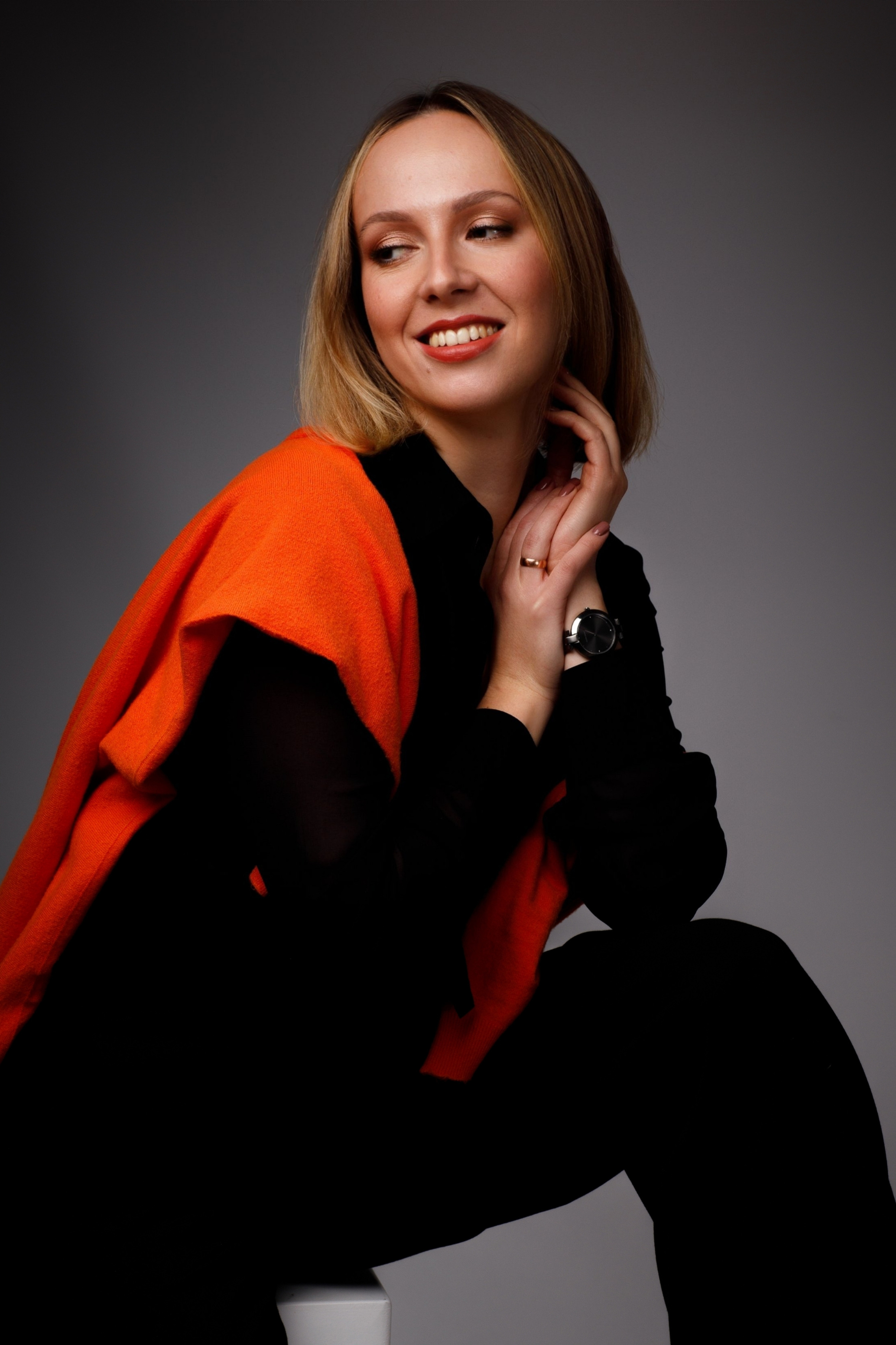 Alt- Portrait einer Frau im Studio Villingen - Schwenningen