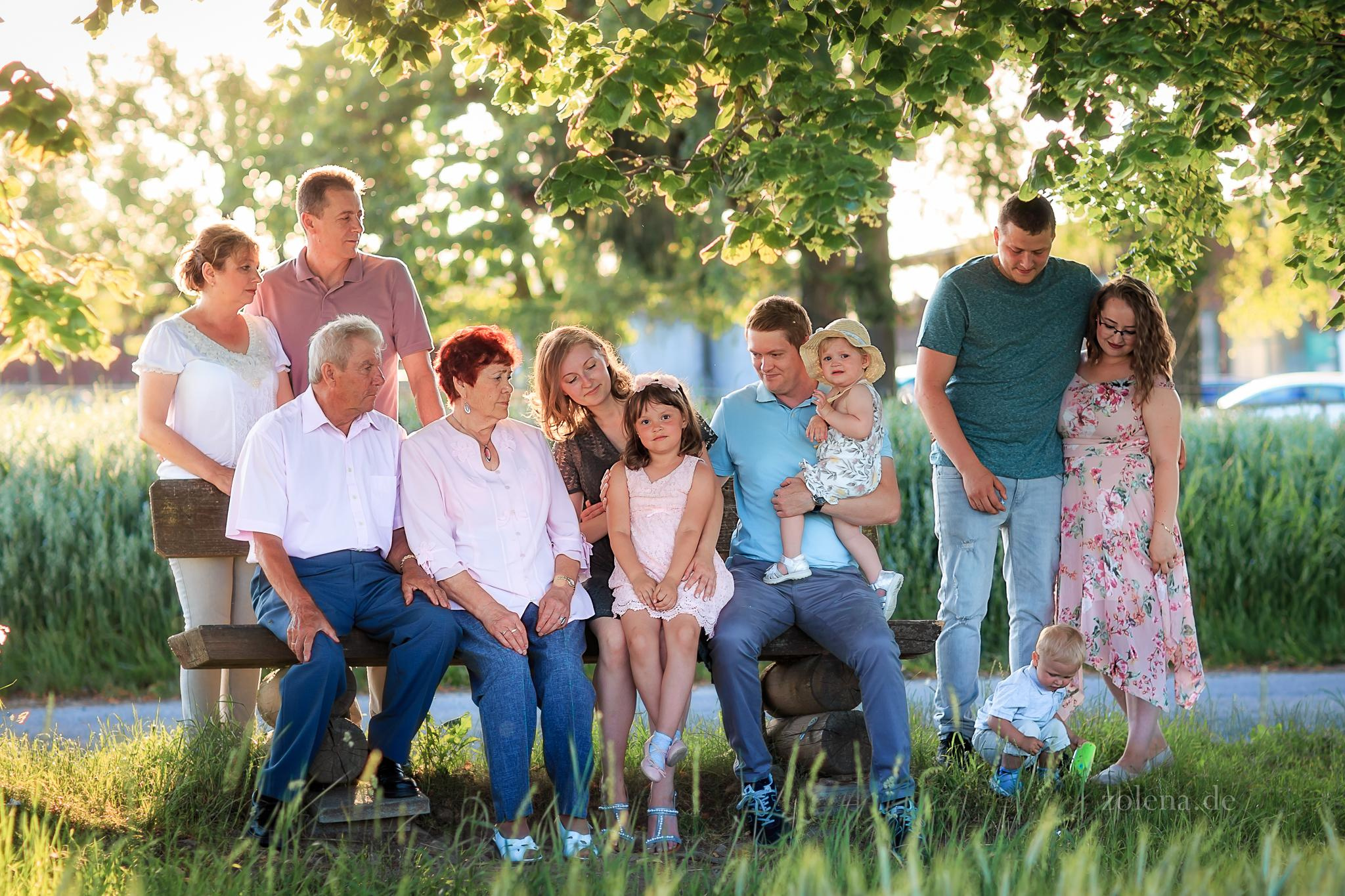Alt- Familienshooting im Freien in Villingen-Schwenningen