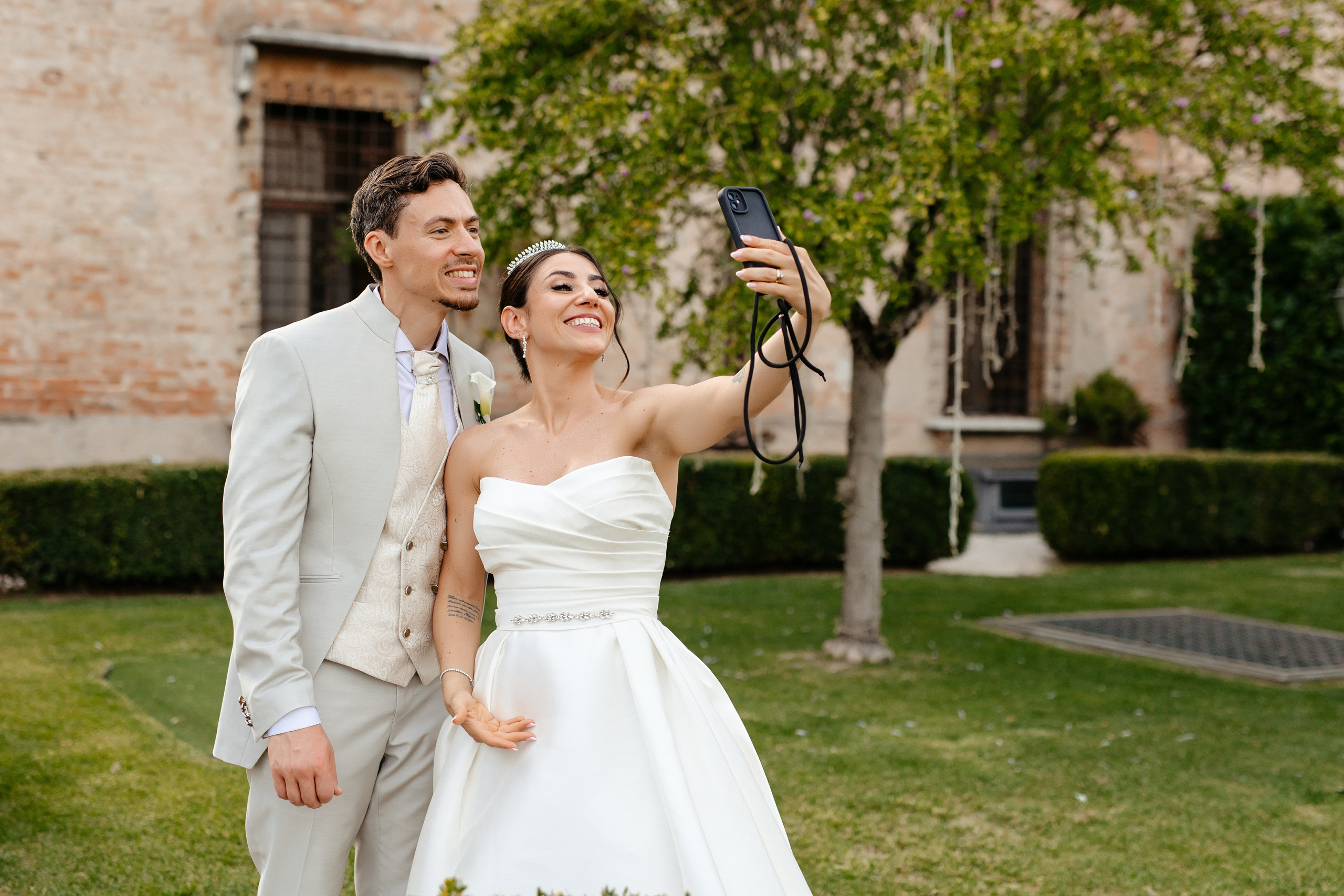 Enrico & Gislaine, Location: Castel Bevilacqua